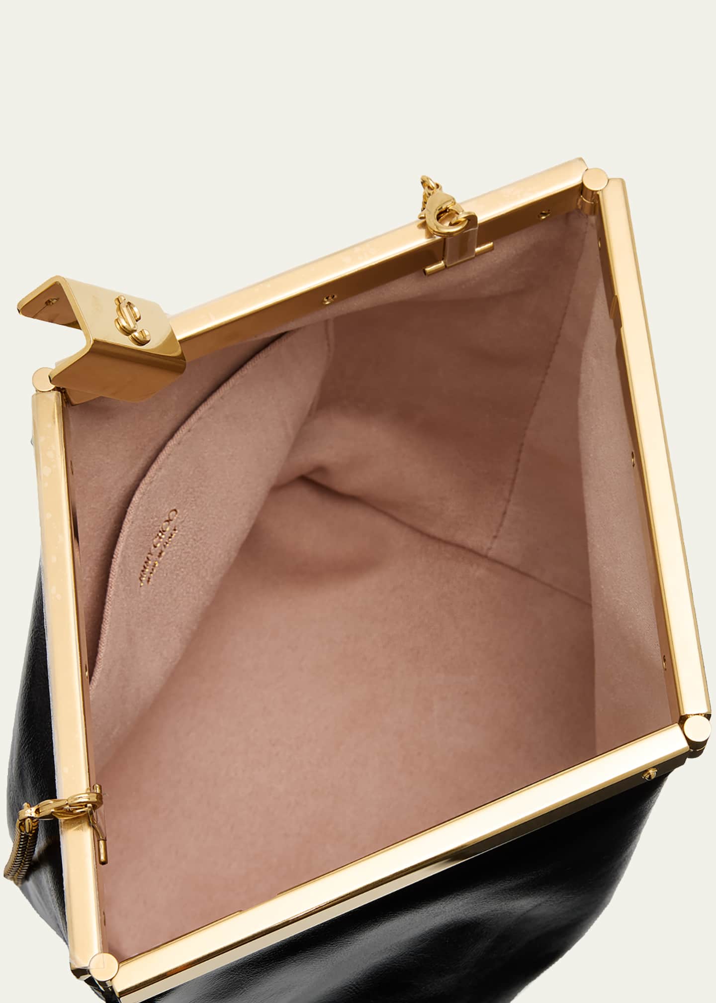 Jimmy Choo Ganache Leather Shoulder Bag - Bergdorf Goodman
