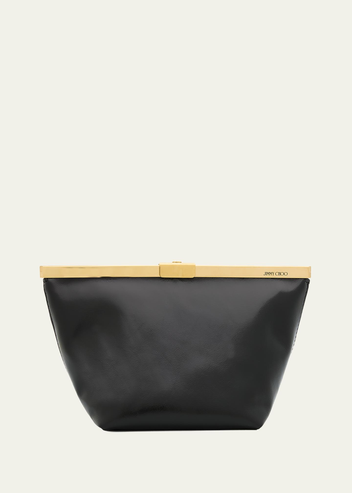 Jimmy Choo Ganache Leather Shoulder Bag - Bergdorf Goodman
