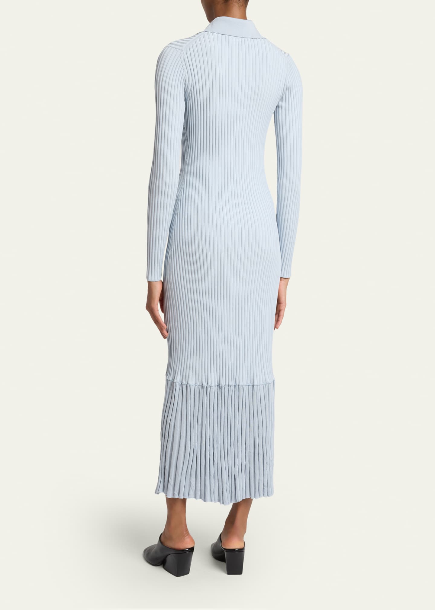 proenza knit dress PROENZA SCHOULER WHITE LABEL Zola belted knitted midi dress