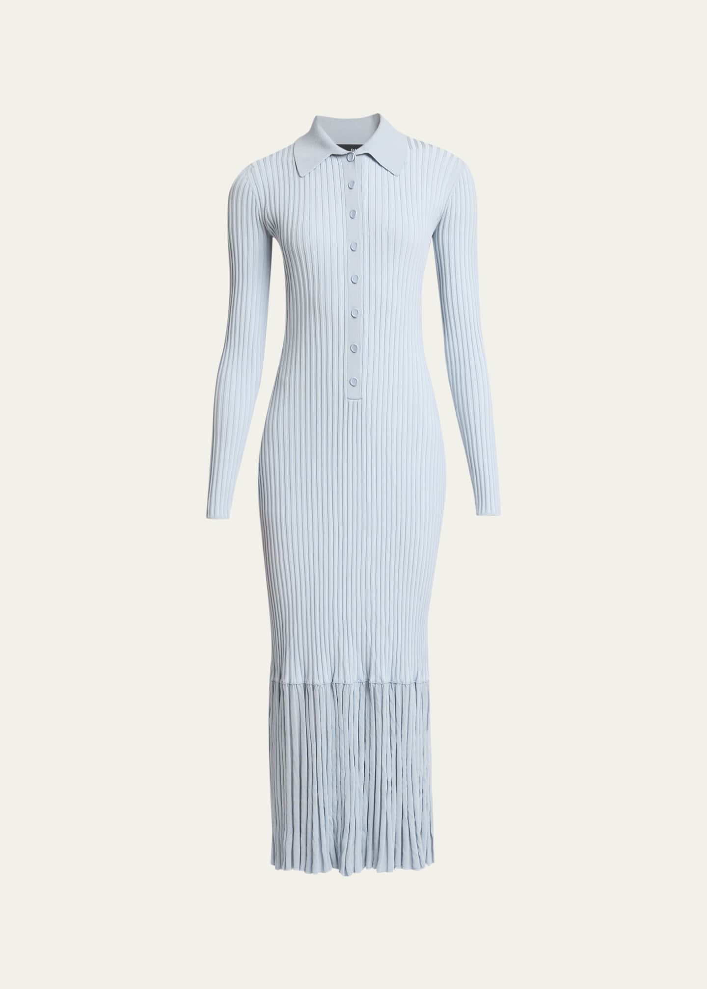 knit dress with pearl fringe Daring Stares Pearl Fringe Skirt S / Black