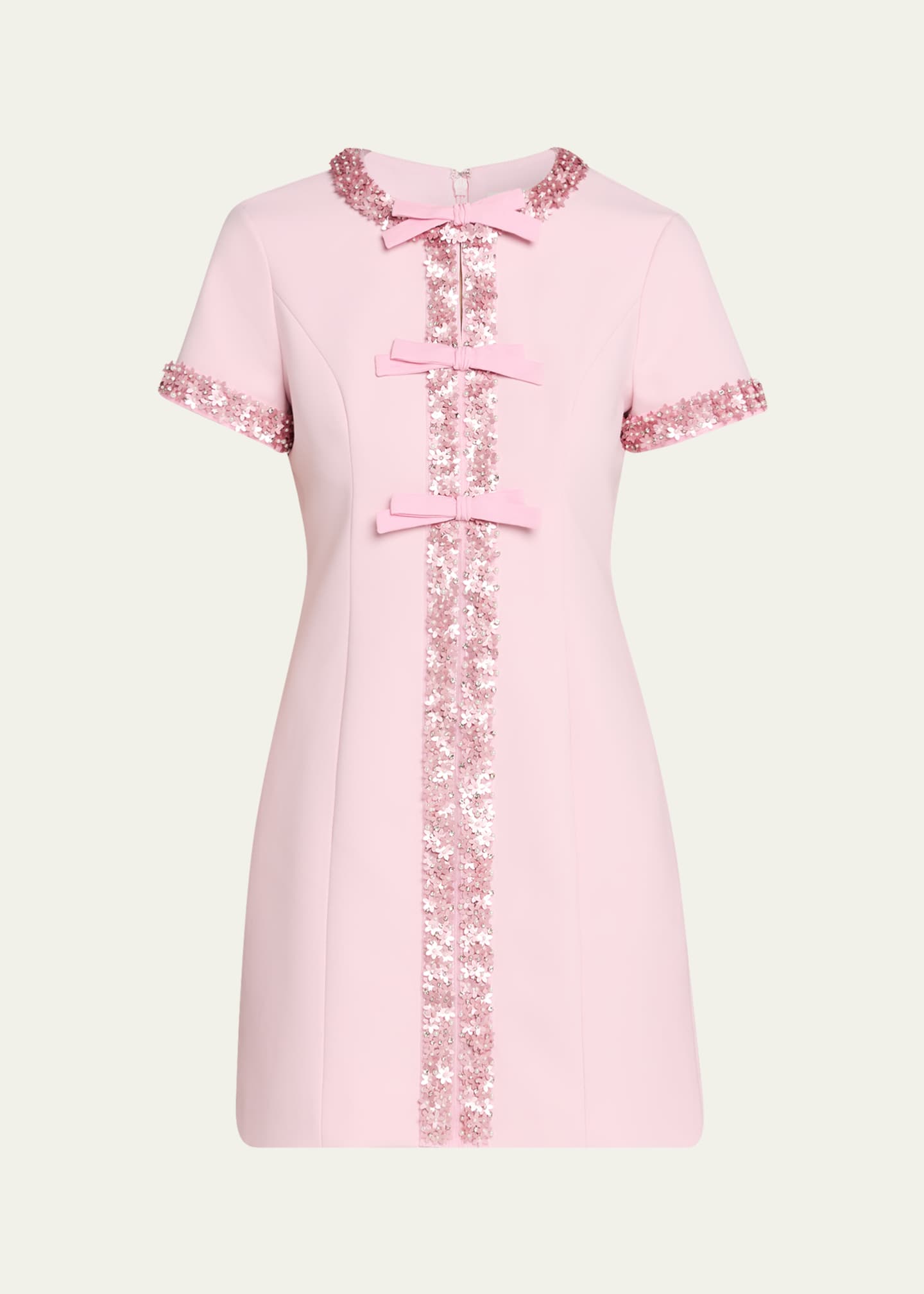 green emerald velvet dress Cinq  Sept Women's Trailing Peonies Maude Midi-Dress - Khaki White