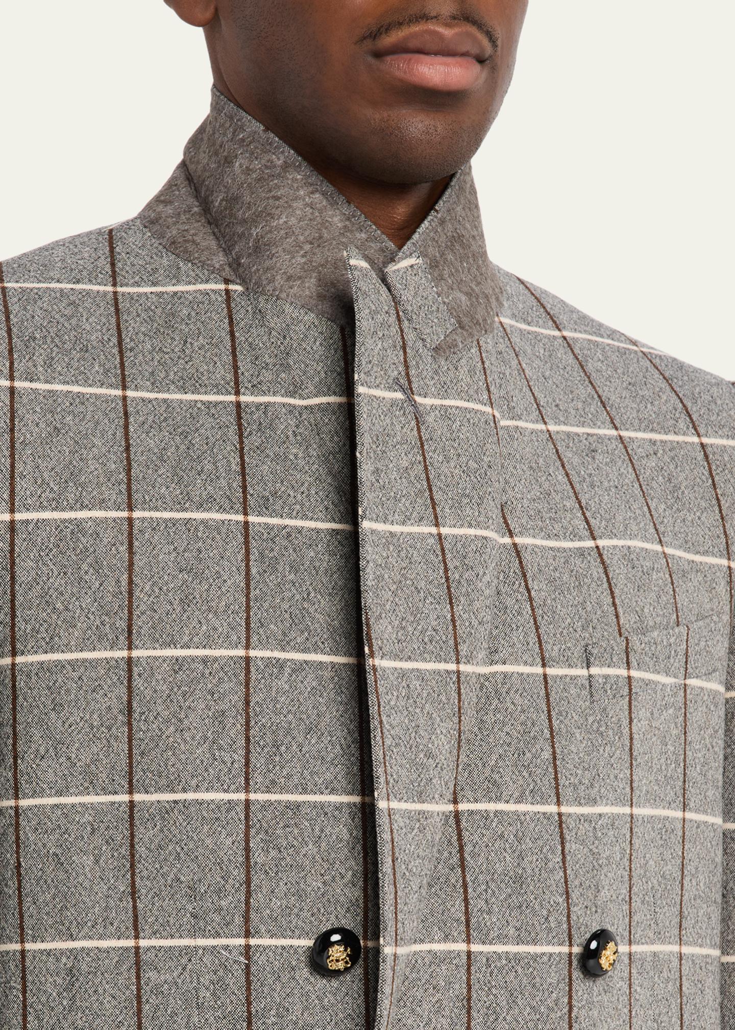 VALENTINO garavani カシミア混 ダブル テーラード N2401 VALENTINO