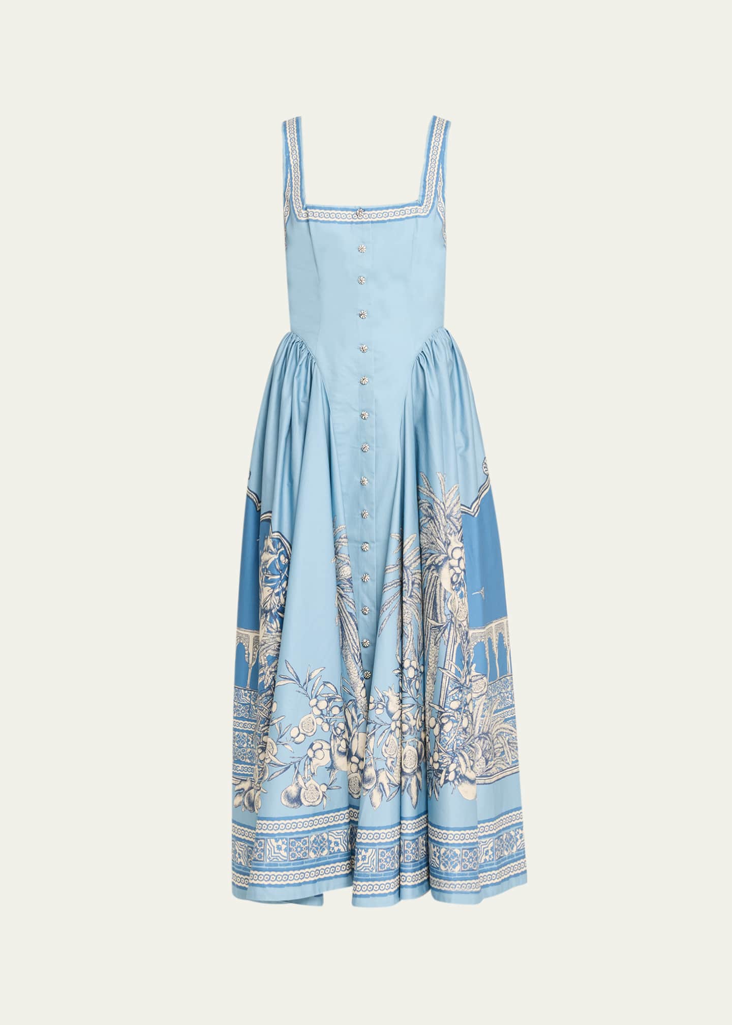 knee length dresses for ladies Alemais Wave Midi Dress