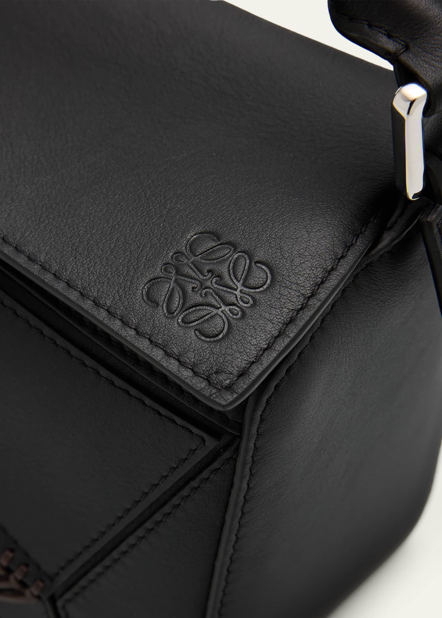 Loewe Puzzle Fringed Top-Handle Bag in Leather - Bergdorf Goodman