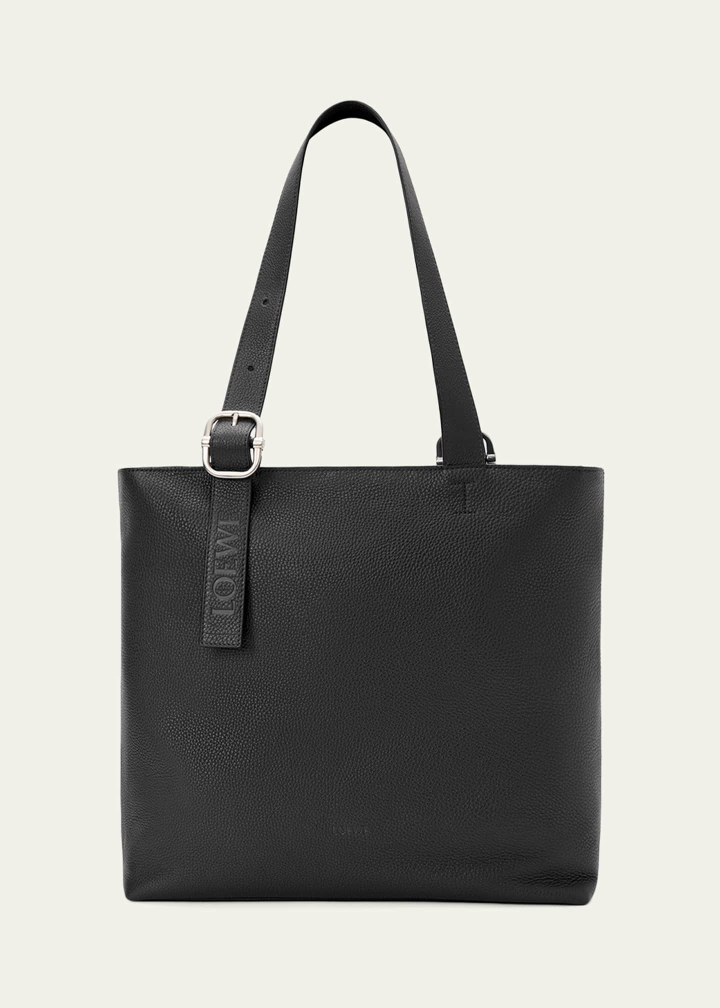 LOEWE レザートートバッグ Loewe Men's Loop Zipped Leather Tote Bag - Bergdorf Goodman