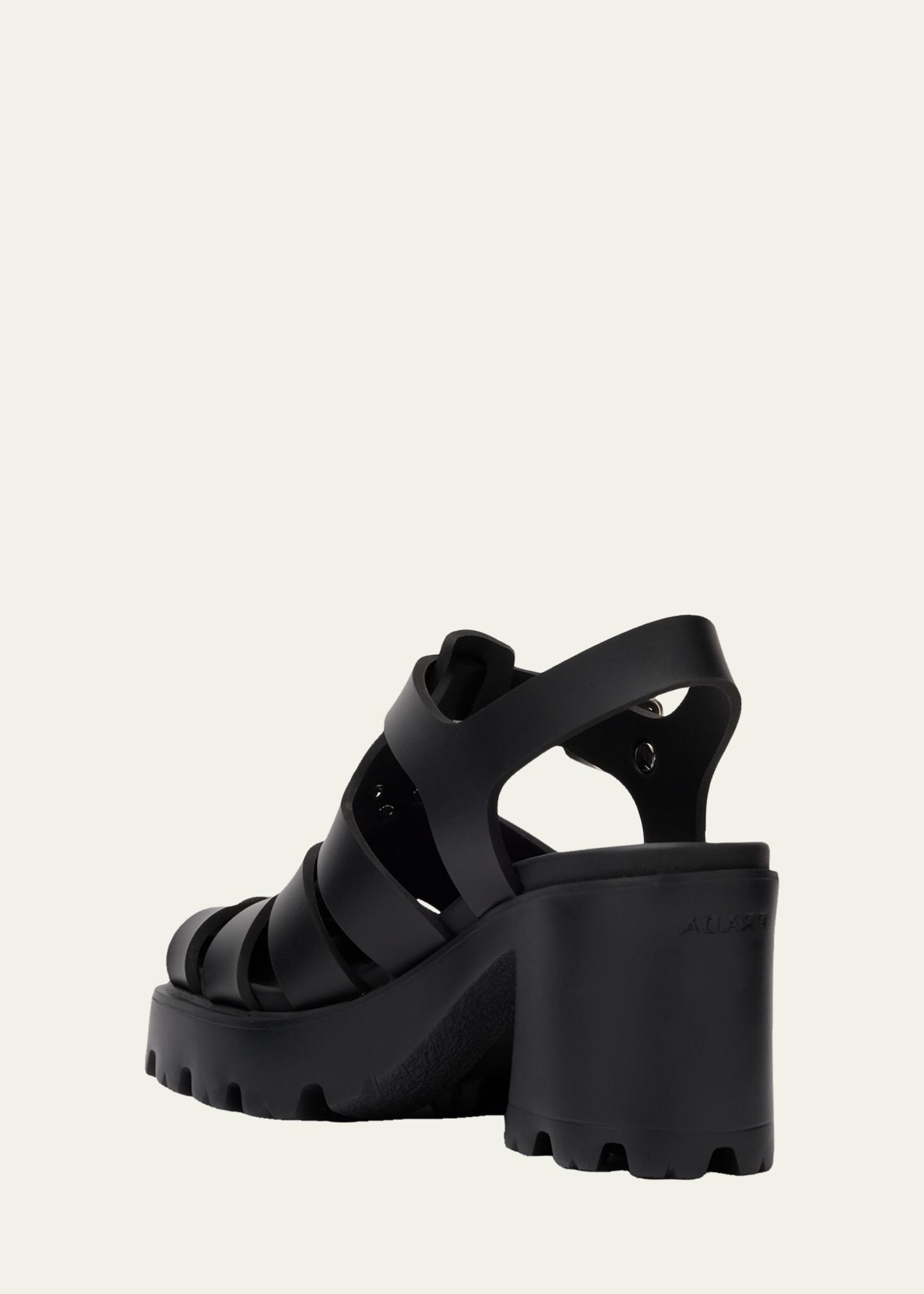 Prada 90mm Stride Flow Rubber Fisherman Sandals - Bergdorf 