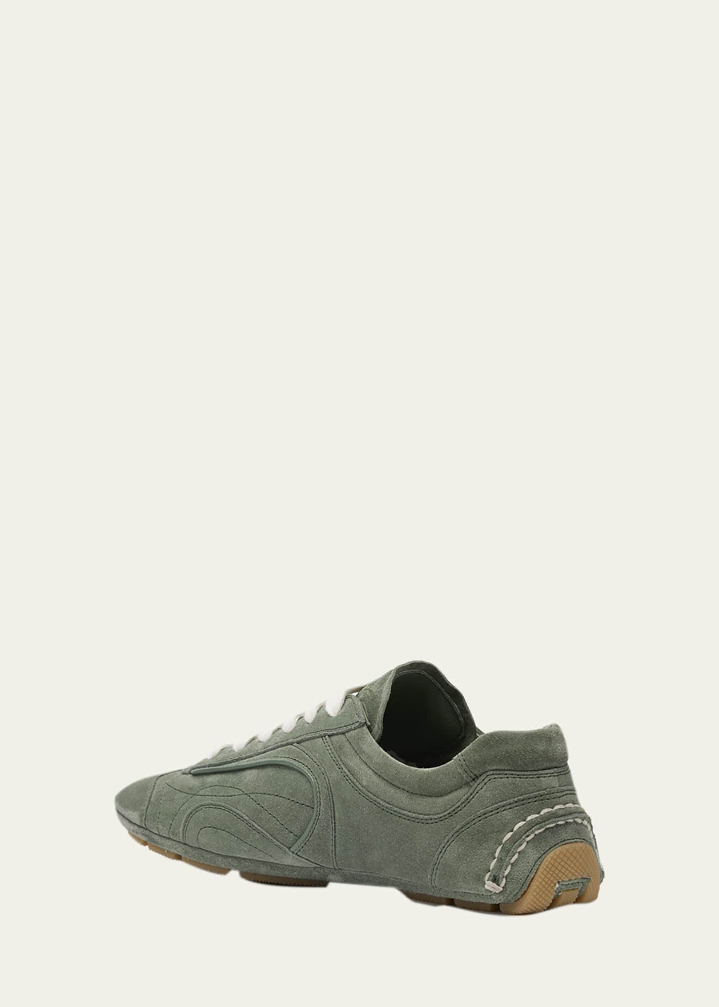 Prada Montecarlo Re-Edition 2005 Suede Sneakers - Bergdorf Goodman