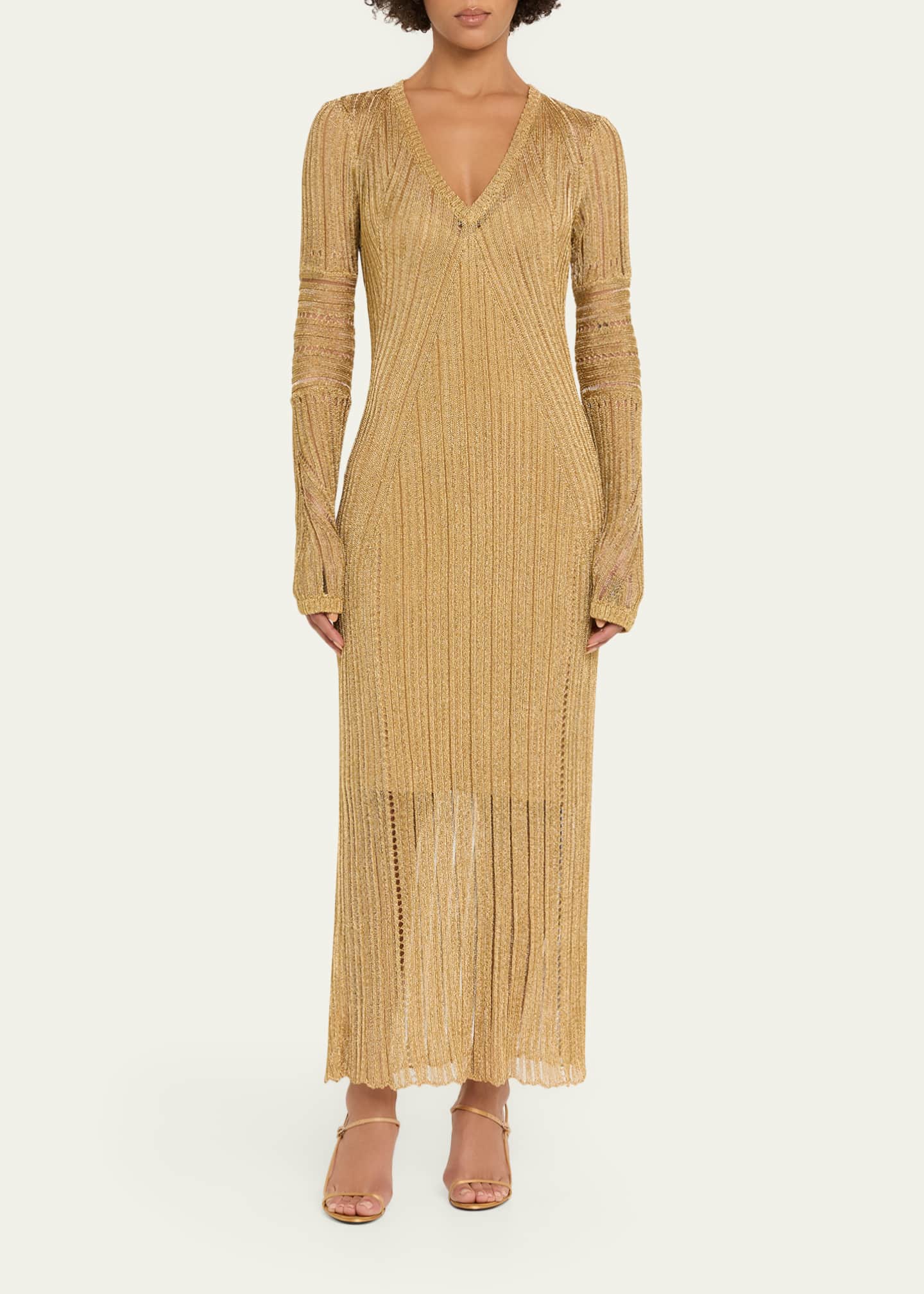 zimmermann knit dress Zimmermann Rebellion Metallic Maxi Dress, Women's, 3, Casual & Work Dresses Maxi Dresses