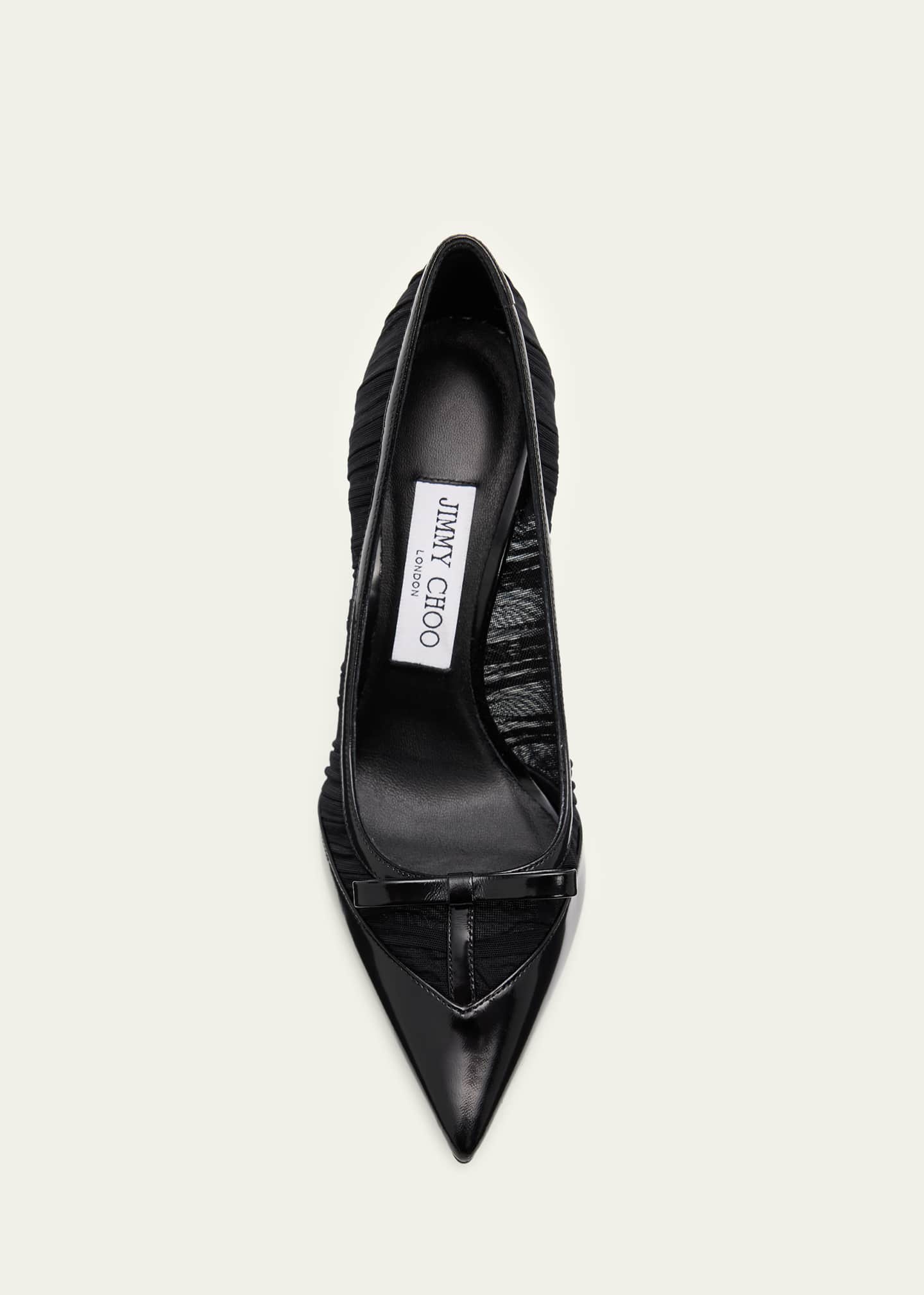 Jimmy Choo 100mm Love Mesh Tulle Pumps - Bergdorf Goodman