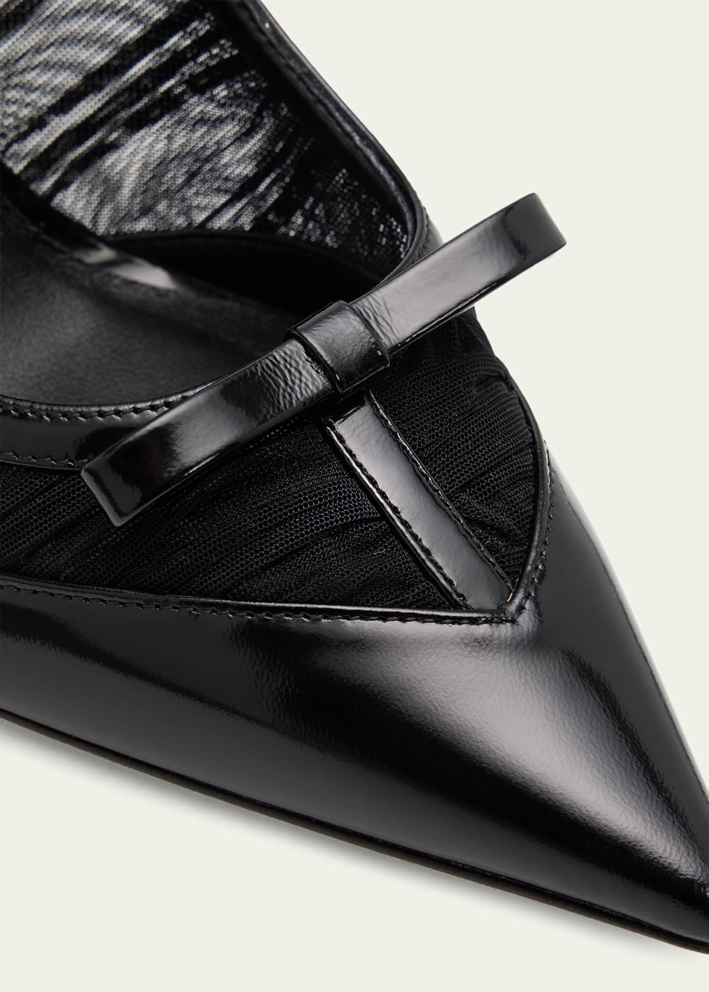 Jimmy Choo 100mm Love Mesh Tulle Pumps - Bergdorf Goodman