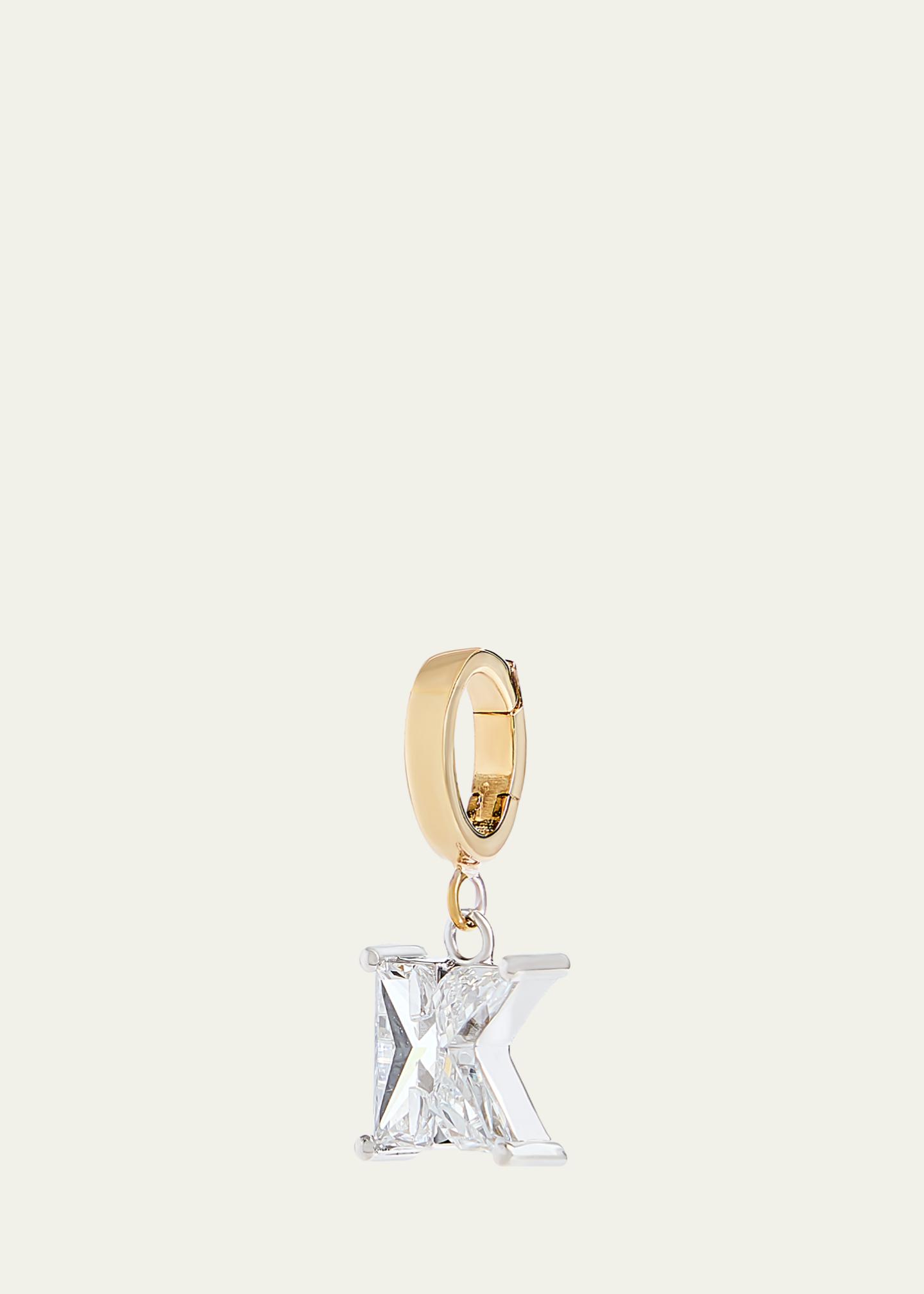 Kendall Row Lab Grown Diamond 14K Letter Charm, K - Bergdorf Goodman