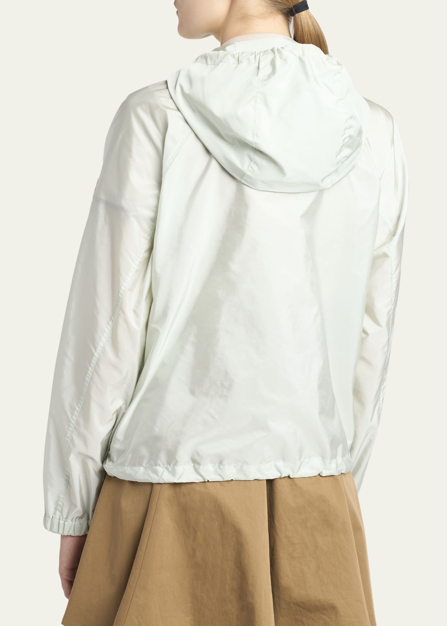 Moncler Coquelicot Hooded Windbreaker - Bergdorf Goodman
