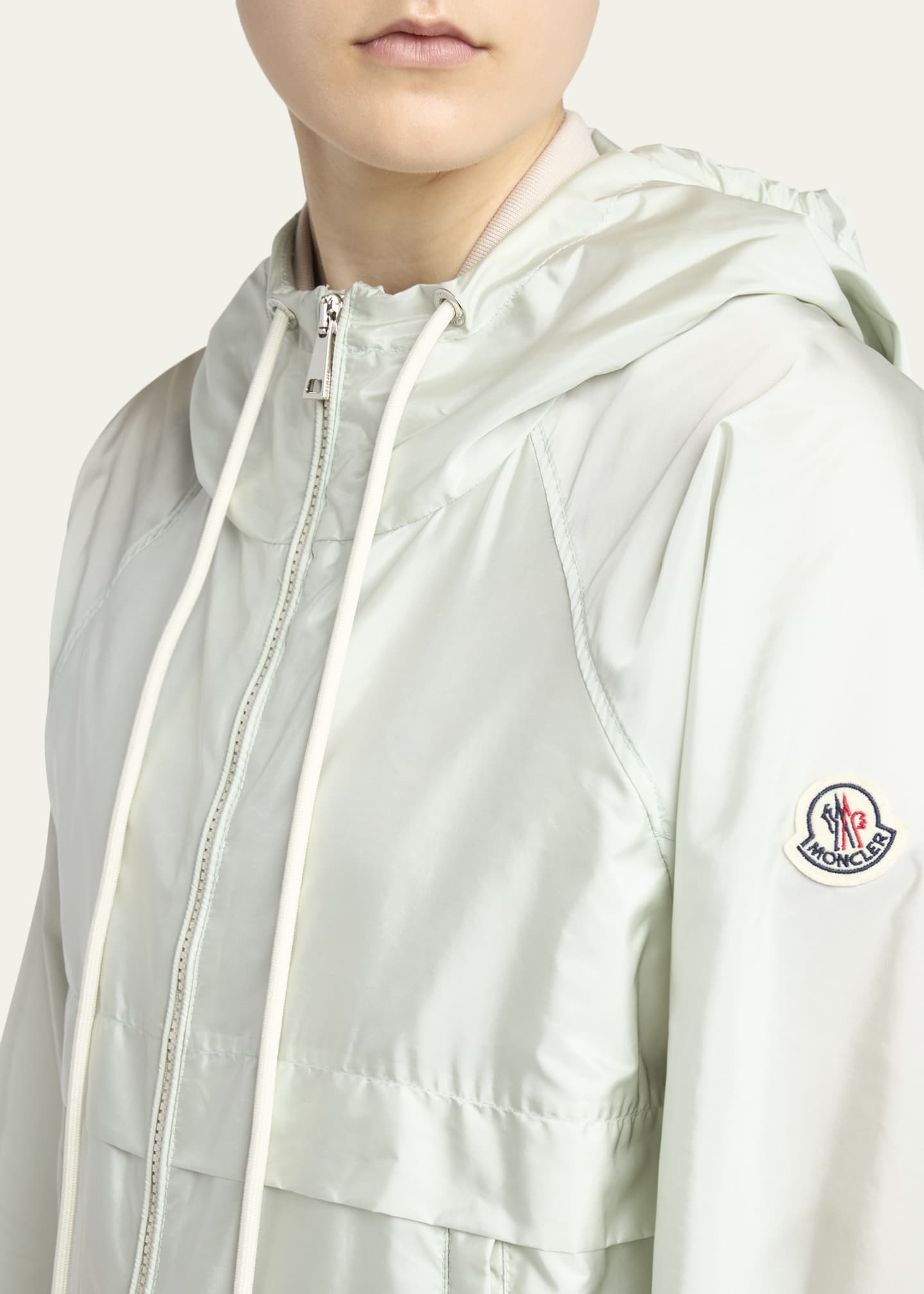 Moncler Coquelicot Hooded Windbreaker - Bergdorf Goodman