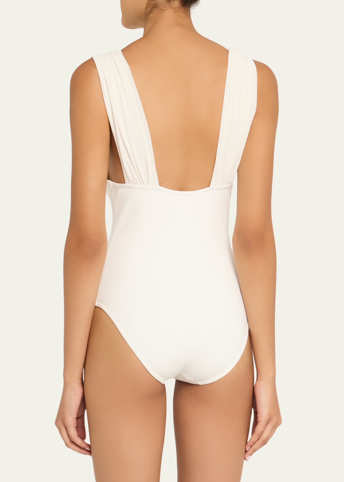Zimmermann Awaken Gathered One-Piece Swimsuit - Bergdorf Goodman