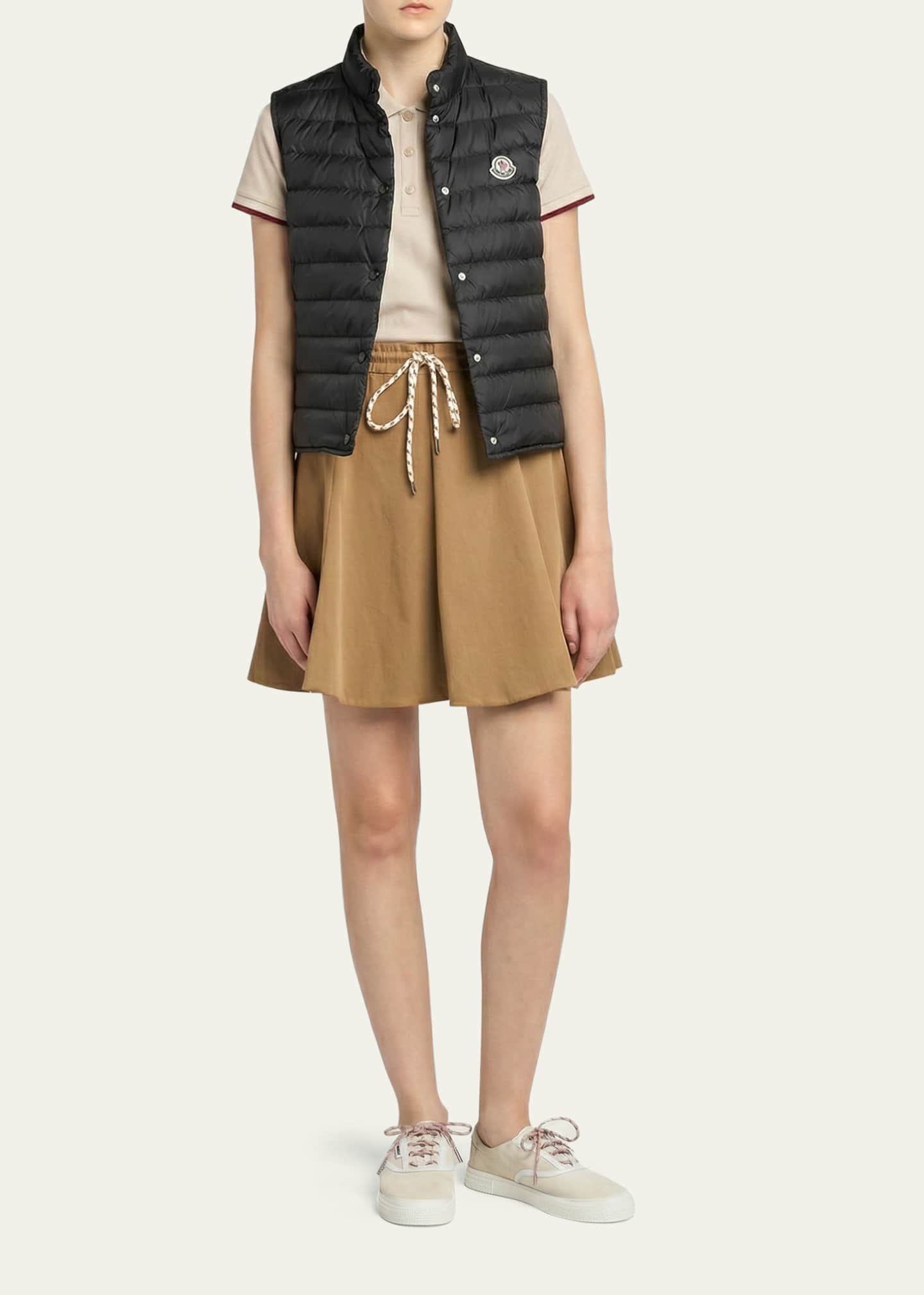 モンクレール liane ダウンベスト 0 Black Liane Down Gilet - Vests for Women | Moncler US