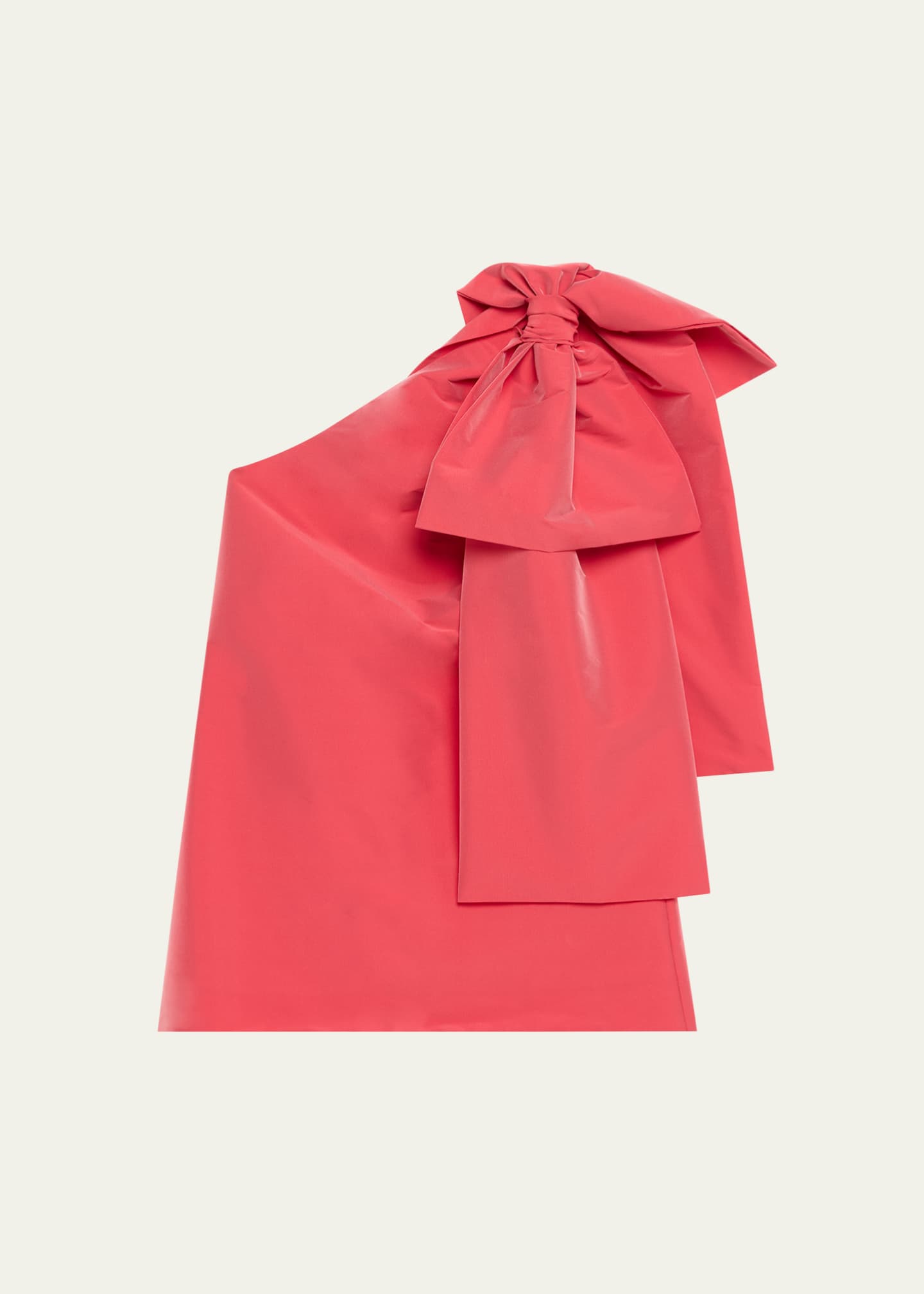 strapless open back dress Bernadette Daffodil Crepe De Chine Gown, Red – Plus One Dress Hire main image 0