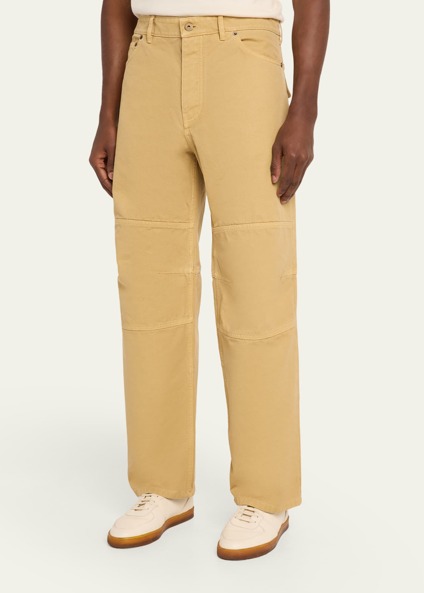 Burberry Men's Corban Paneled Canvas Workwear Trousers - Bergdorf