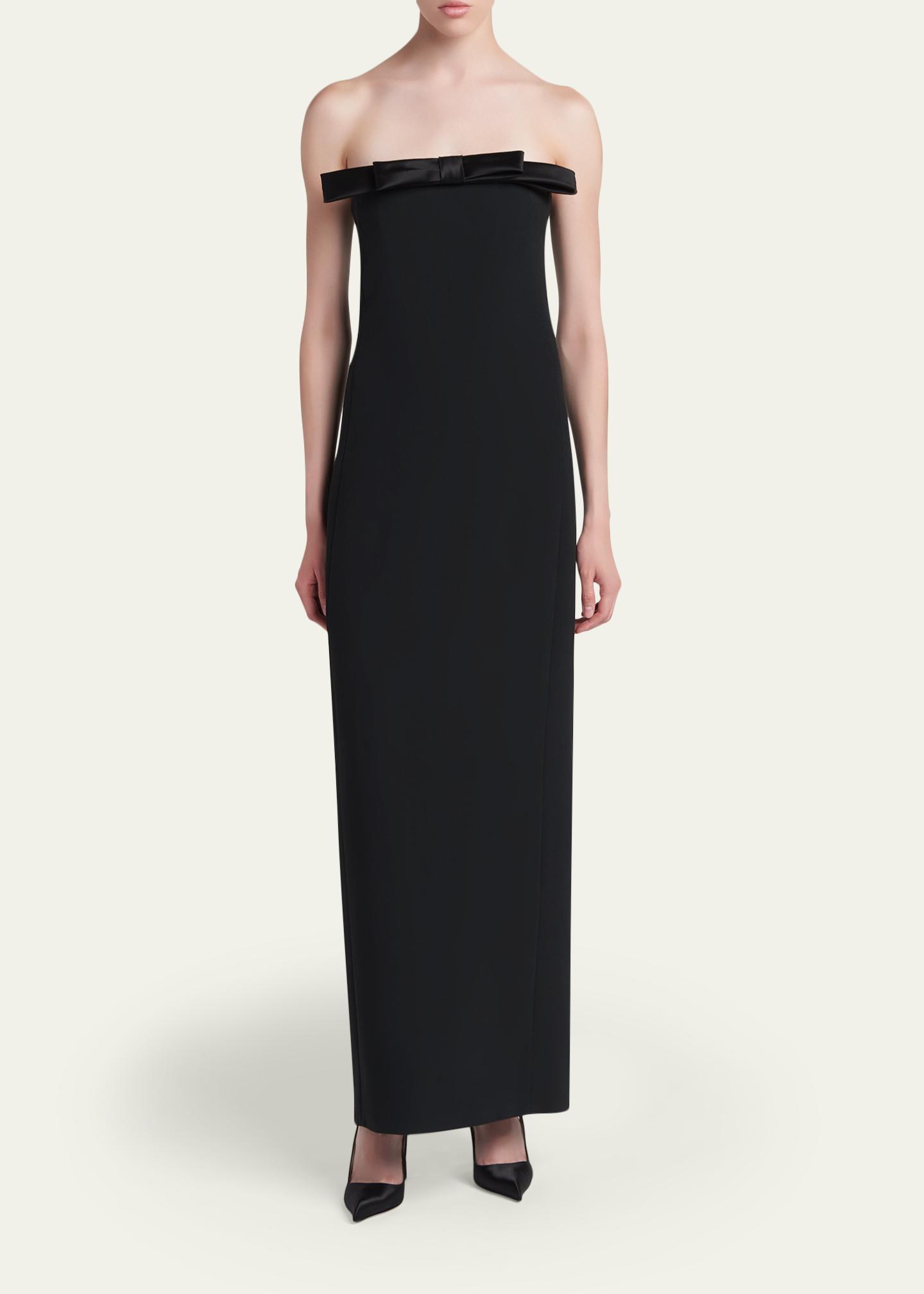 sachin and babi light blue dress Tom Ford Women's One-Shoulder Crepe Jersey Cocktail Dress - Black