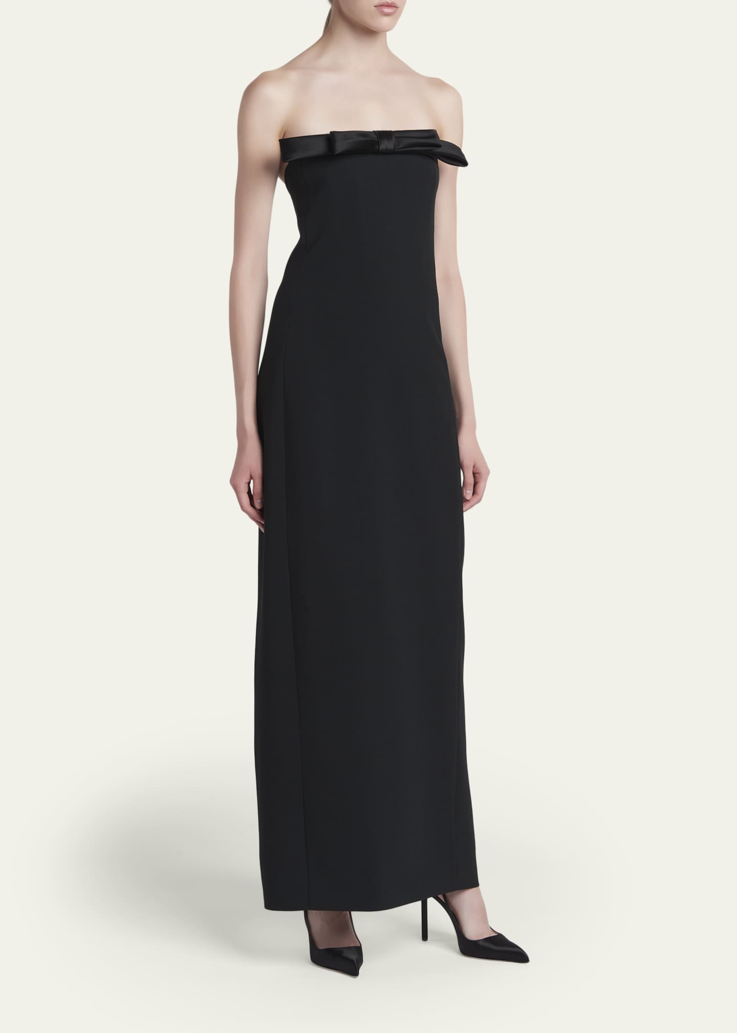 TOM FORD Bow Strapless Column Gown - Bergdorf Goodman