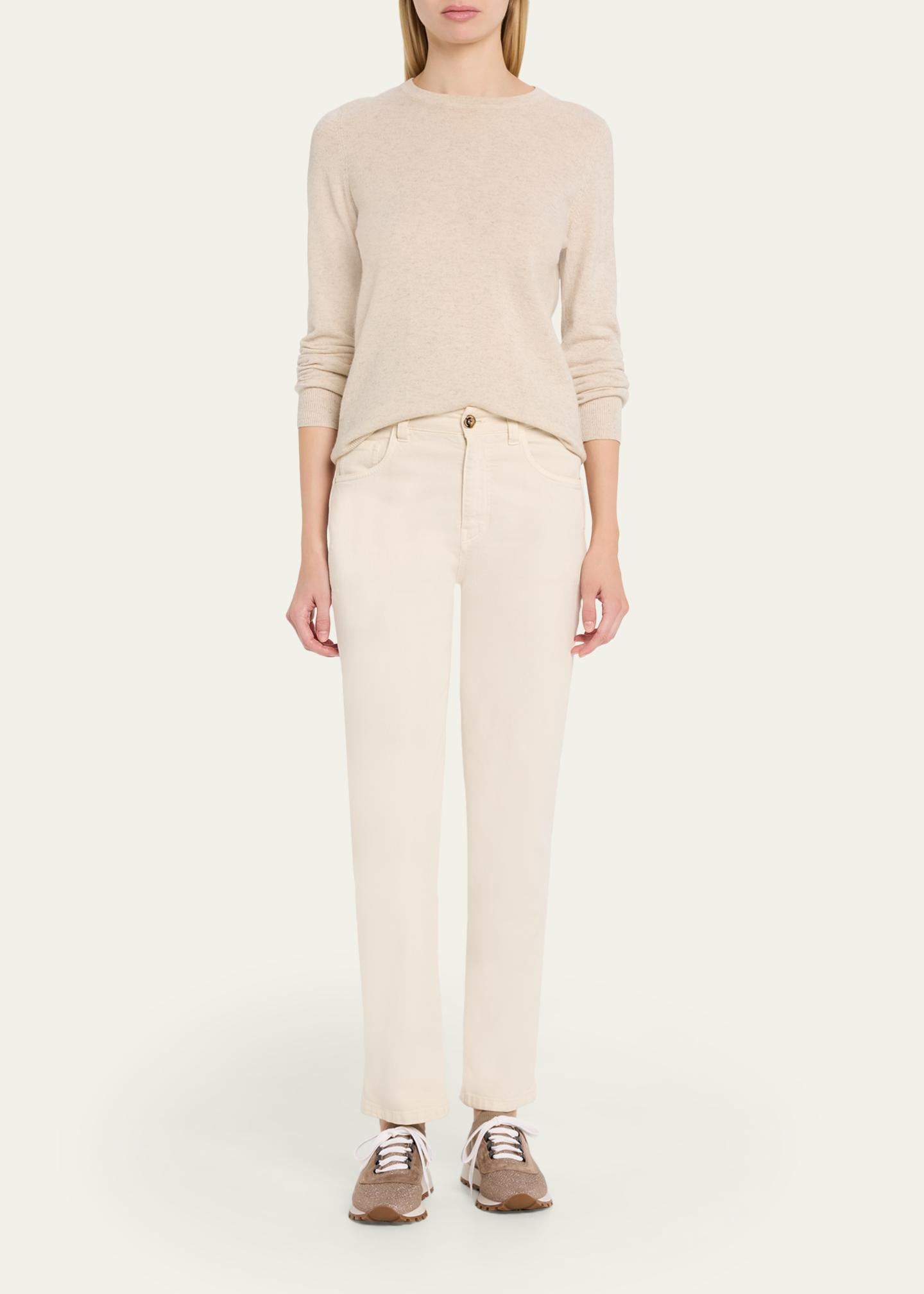 Brunello Cucinelli Sparkling Knit Runner Sneakers - Bergdorf Goodman