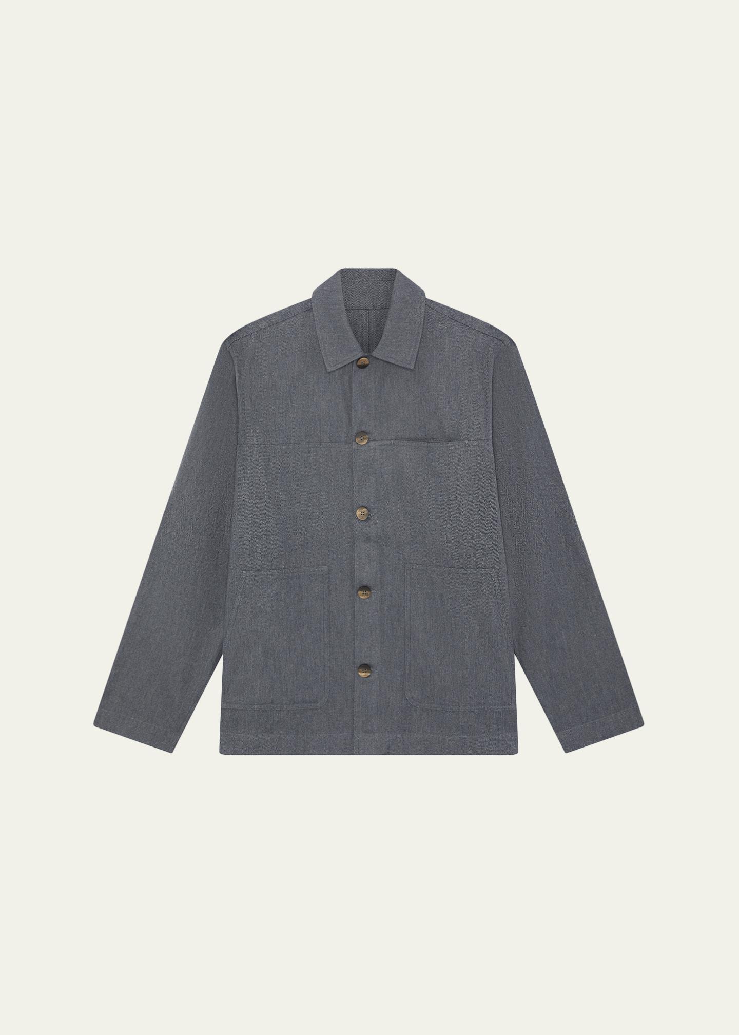 Frescobol Carioca Men's Belford Cotton-Cashmere Jacket - Bergdorf