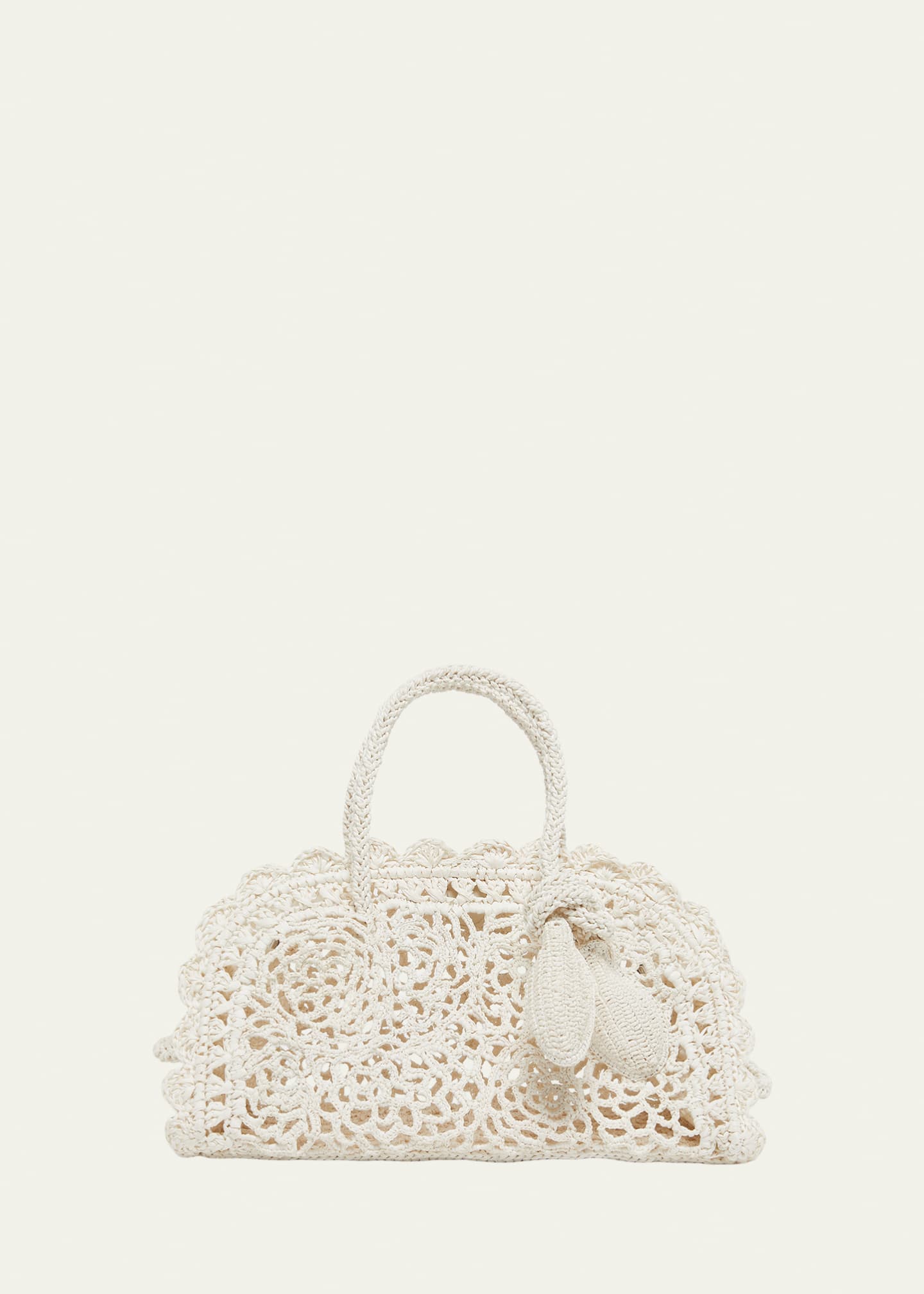 Jacquemus Le Petit Turismo Crochet Top-Handle Bag - Bergdorf Goodman