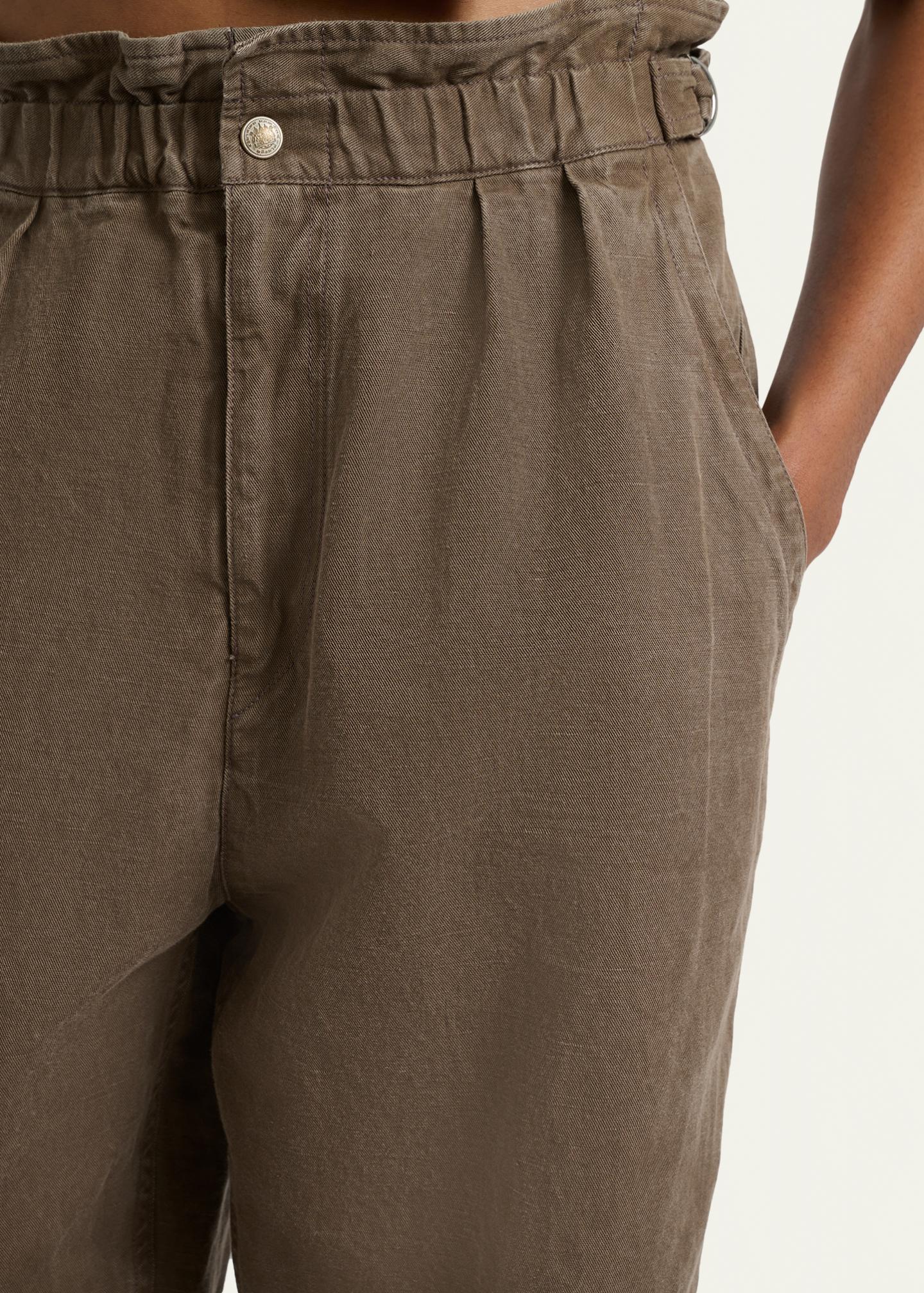 Pantalon Cargo Isabel Marant Gris Uni - Taille 40 FR / 30 US, 100% Lyocell, Neuf Avec étiquettes