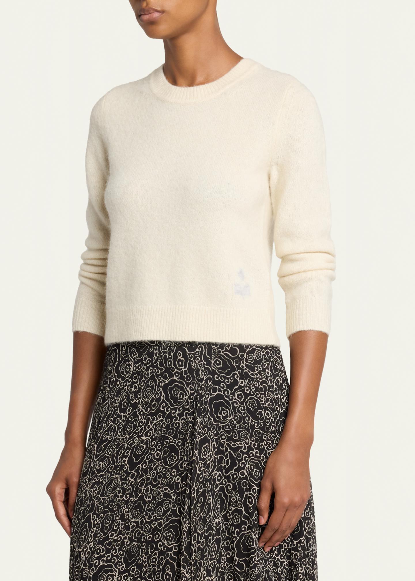 Etoile Isabel Marant Isadora Wool-Blend Crewneck Sweater