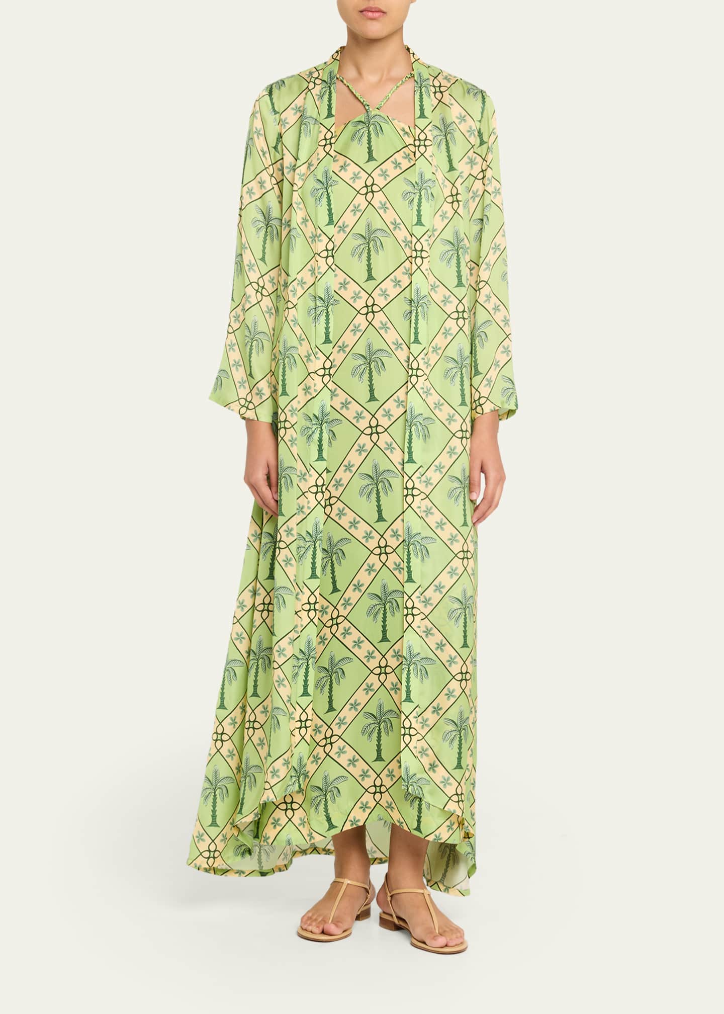 chinese dress ladies Duster Wrap Dress main image 0