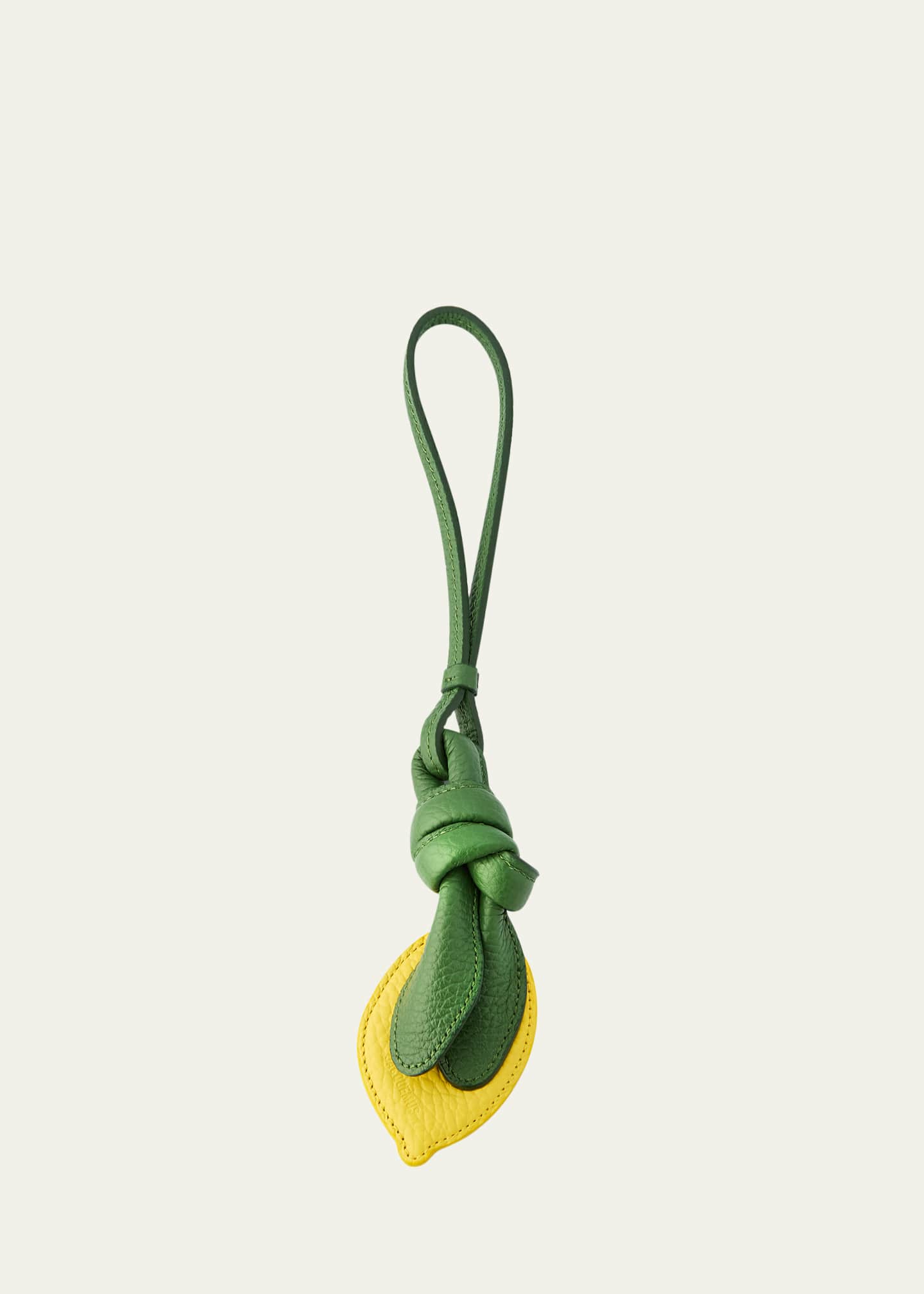 jacquemusレザーキーホルダー11747391 Jacquemus Le Citron Leather Lemon Bag Charm - Bergdorf Goodman