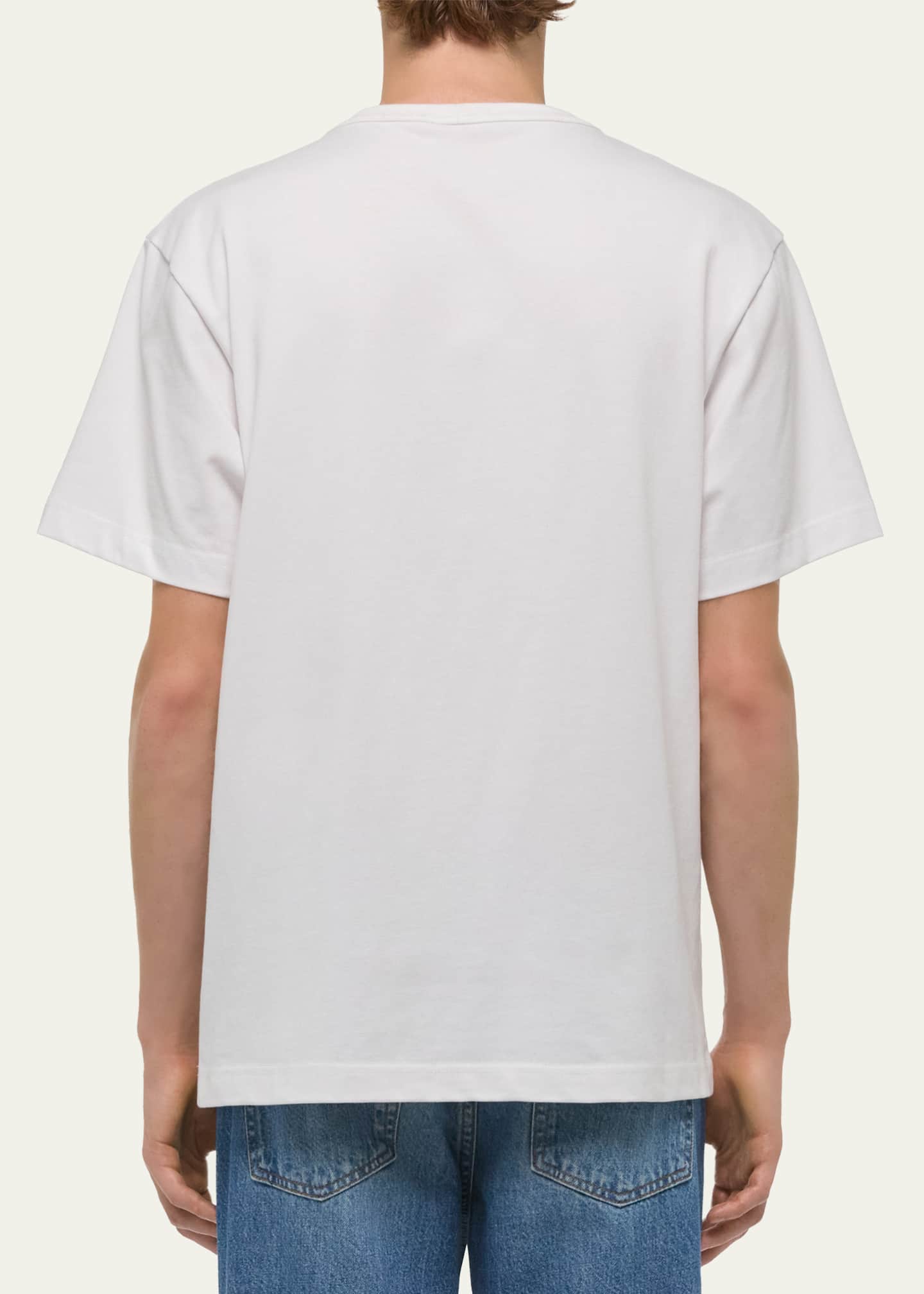 Helmut Lang Men's Relaxed-Fit Stencil Cotton Tee - Bergdorf Goodman
