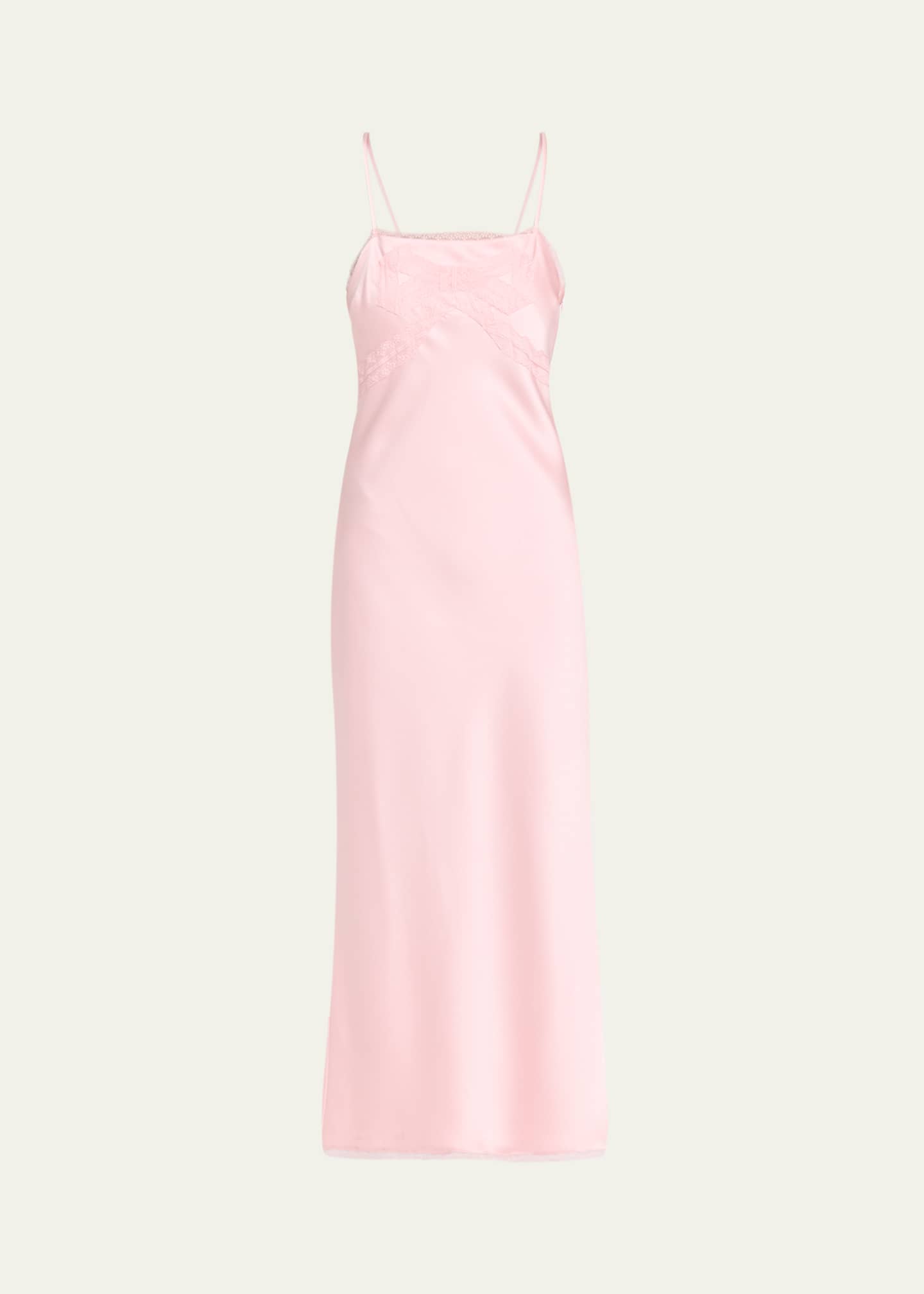 loveshackfancy midi dress Bier Silk-Blend Midi Dress