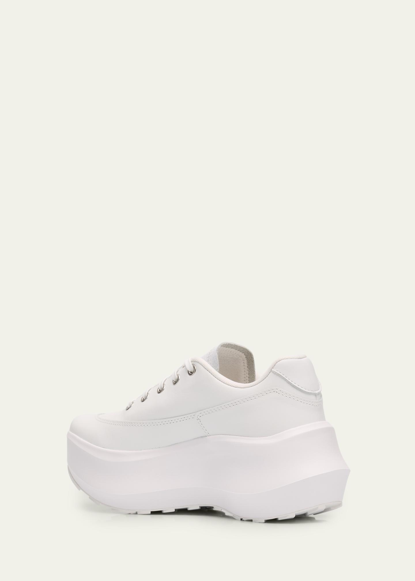 CDG Play x Salomon SR811 Leather Platform Sneakers - Bergdorf Goodman
