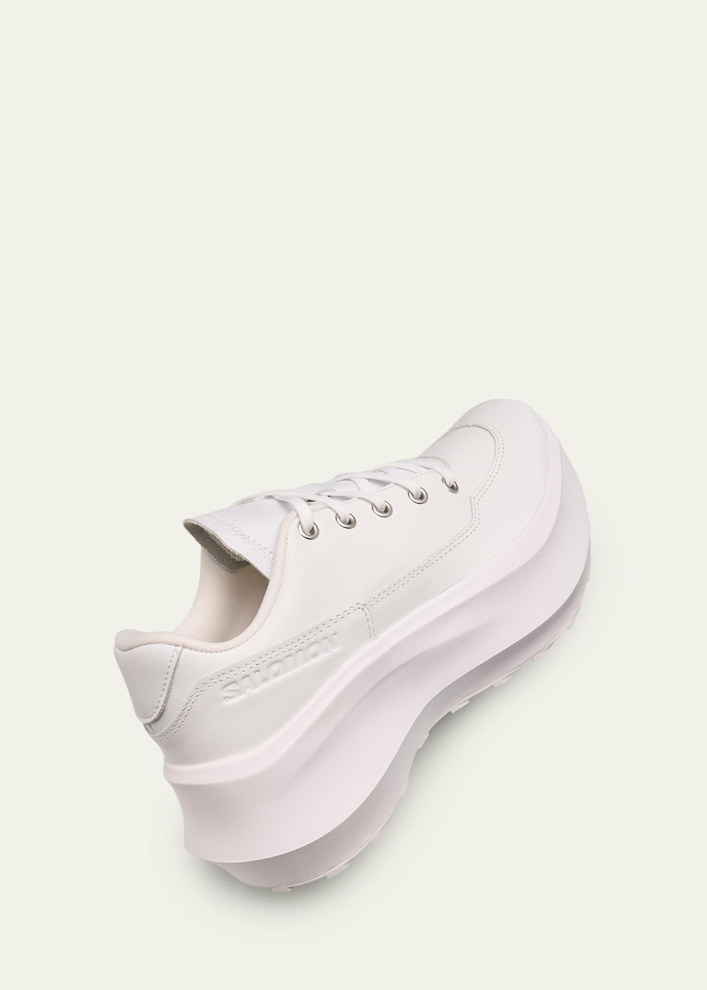 CDG Play x Salomon SR811 Leather Platform Sneakers - Bergdorf Goodman