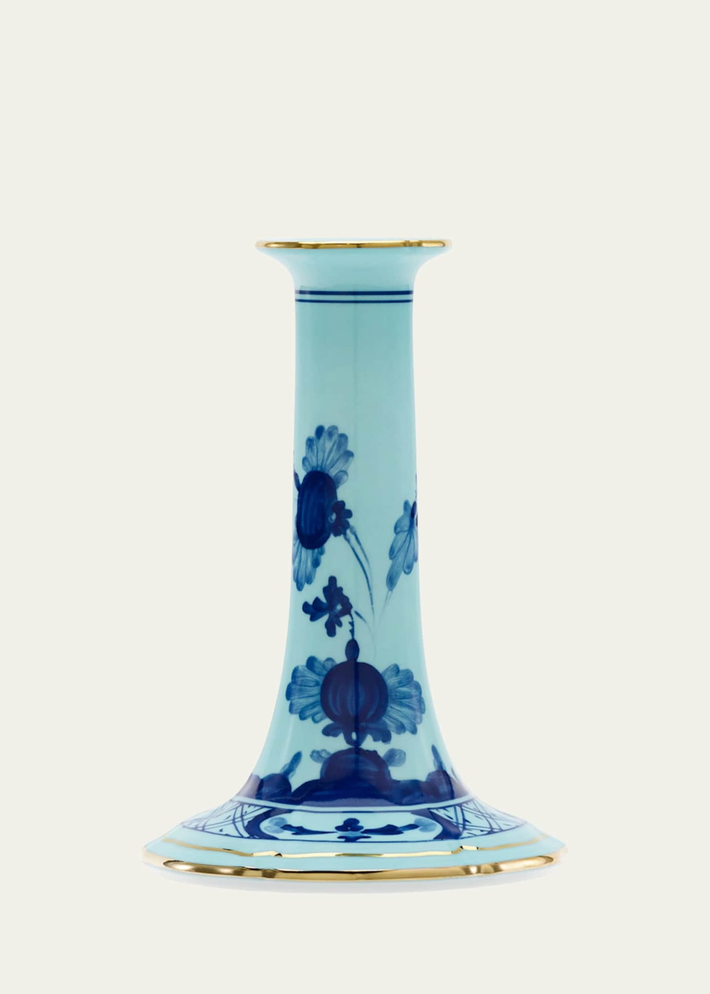 GINORI 1735 Oriente Italiano Iris Candle Holder - Bergdorf Goodman