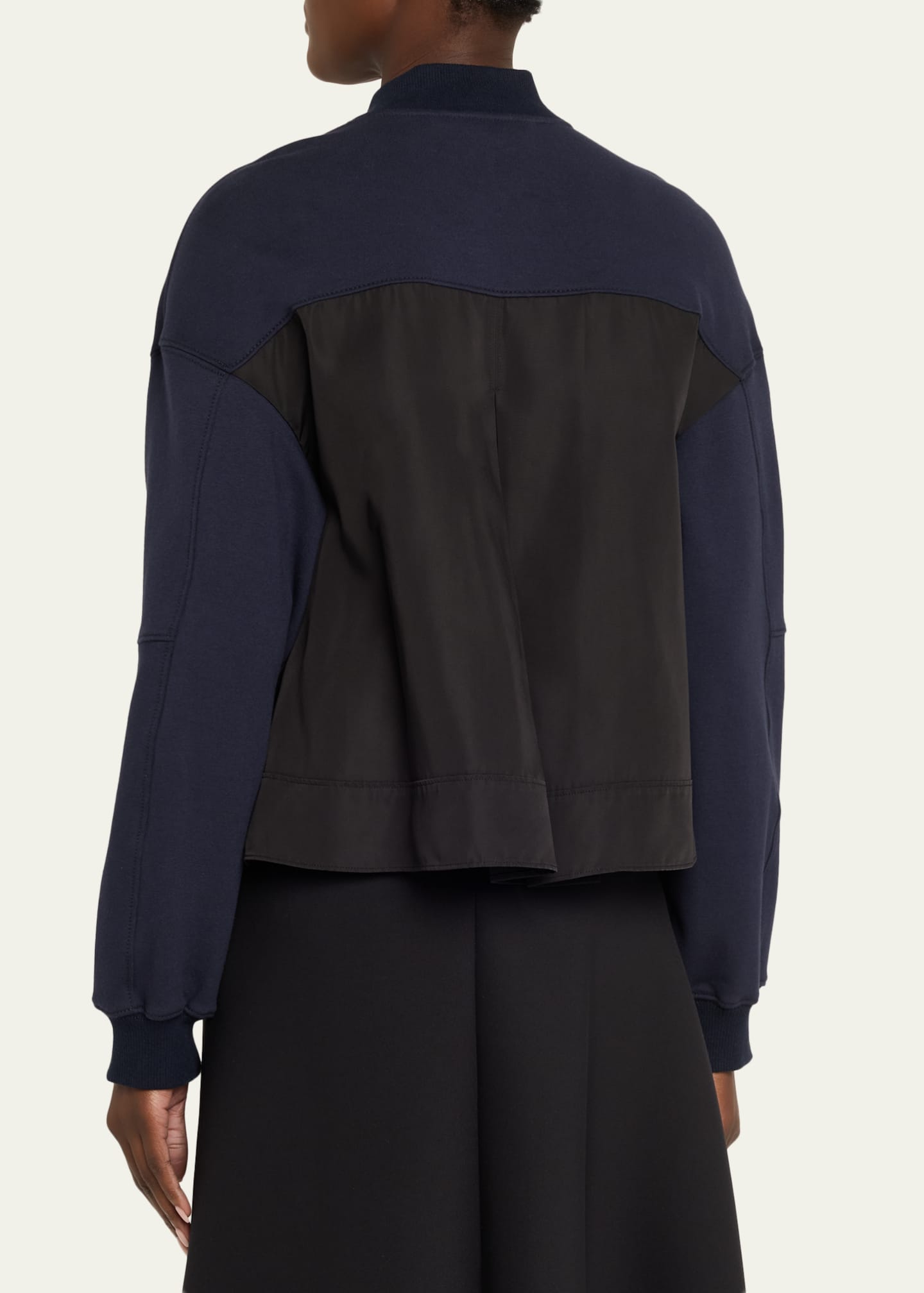3.1 Phillip Lim Asymmetric Sport Jacket with Ripstop Panels