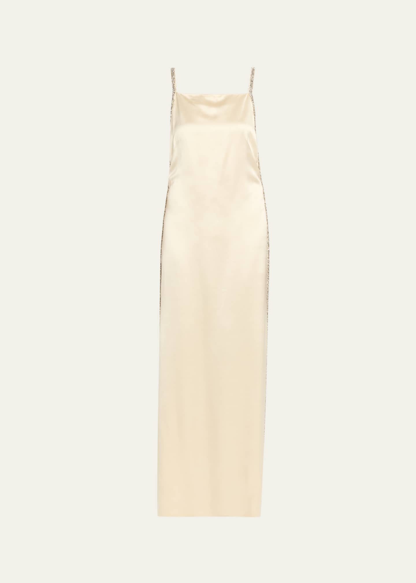 TWP It Had To Be You Embellished Satin Gown - Bergdorf Goodman