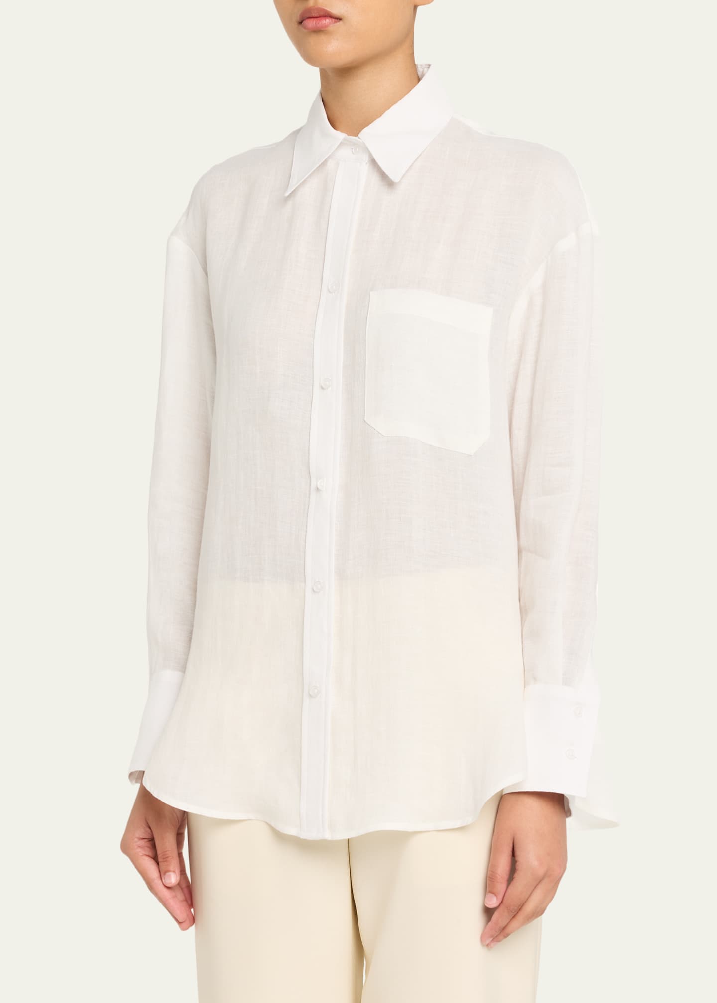 TWP Big Joe Cotton Button-Front Shirt - Bergdorf Goodman