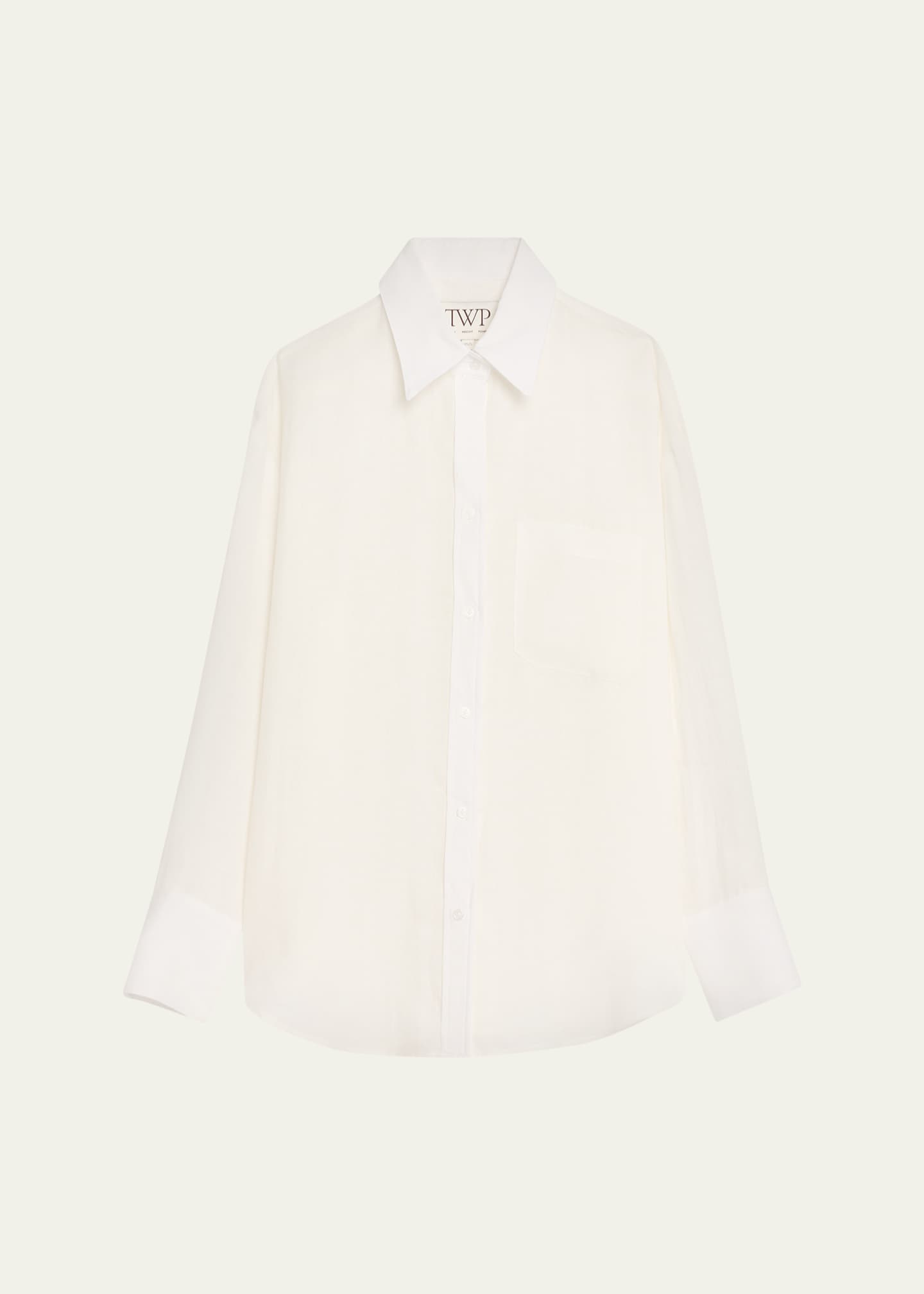 TWP Big Joe Cotton Button-Front Shirt - Bergdorf Goodman
