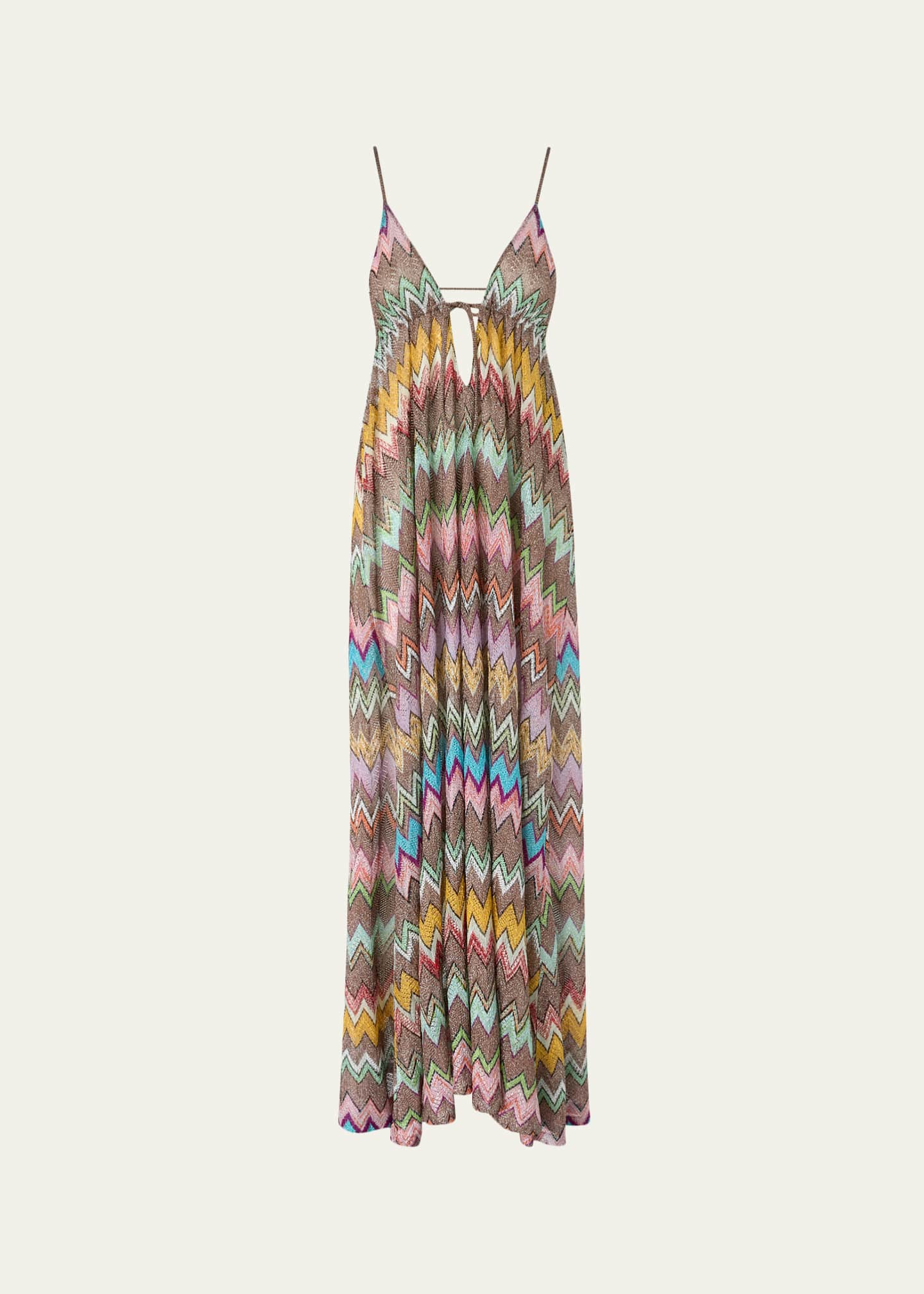 missoni metallic knit dress Cover Up Dress
