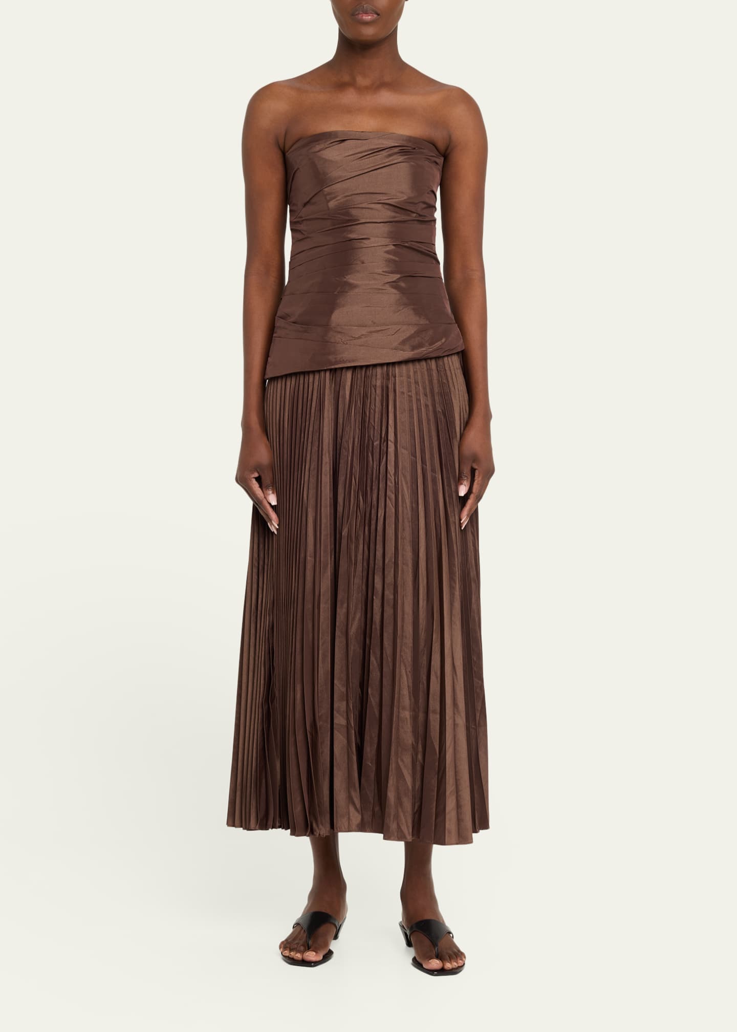 simkhai maxi dress SIMKHAI Amaranta Off-The-Shoulder Maxi Dress