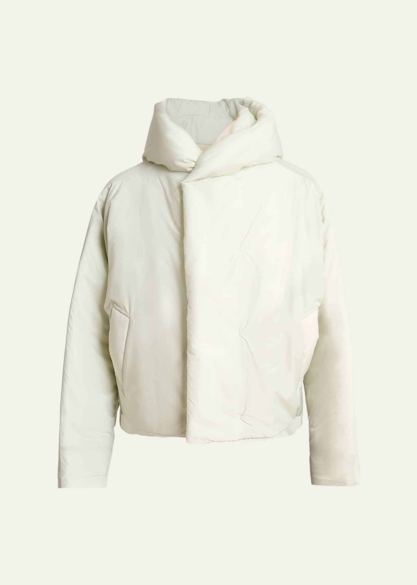 Homme Plisse Issey Miyake Men's Duvet Hooded Short Coat - Bergdorf