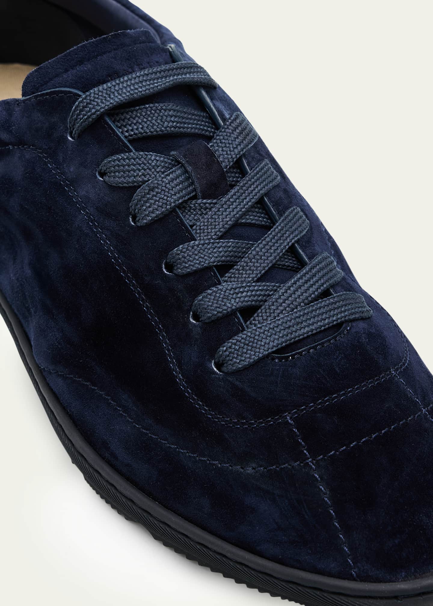 Brunello Cucinelli Men's Unlined Suede Low-Top Sneakers - Bergdorf