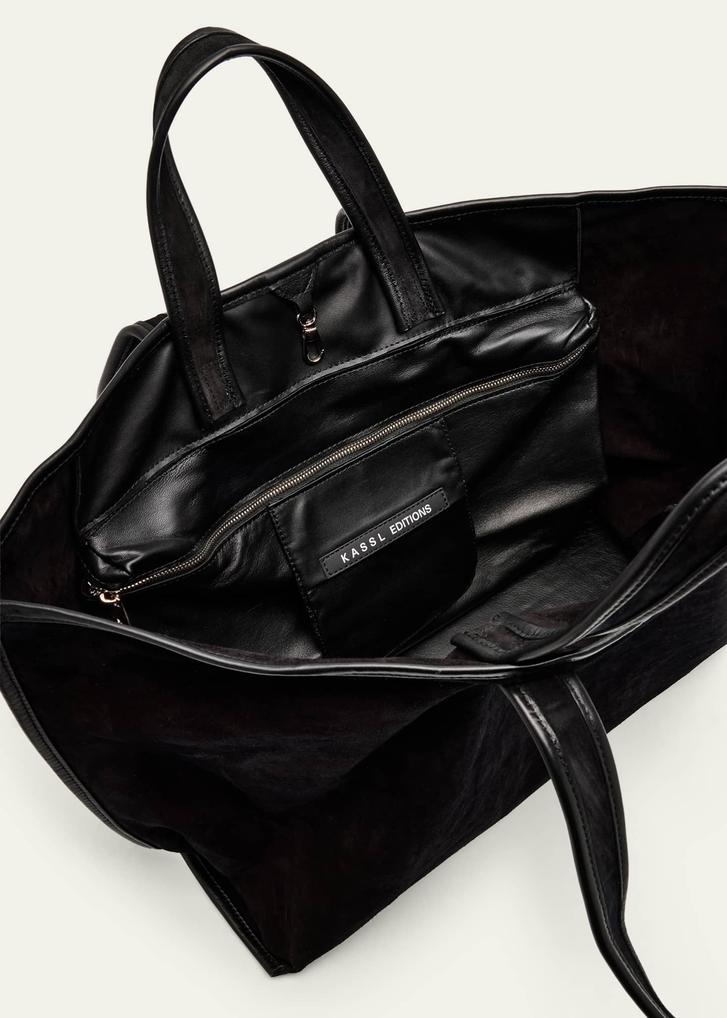 KASSL EDITIONS バッグ ブラック Kassl Suede Tote Bag - Bergdorf Goodman