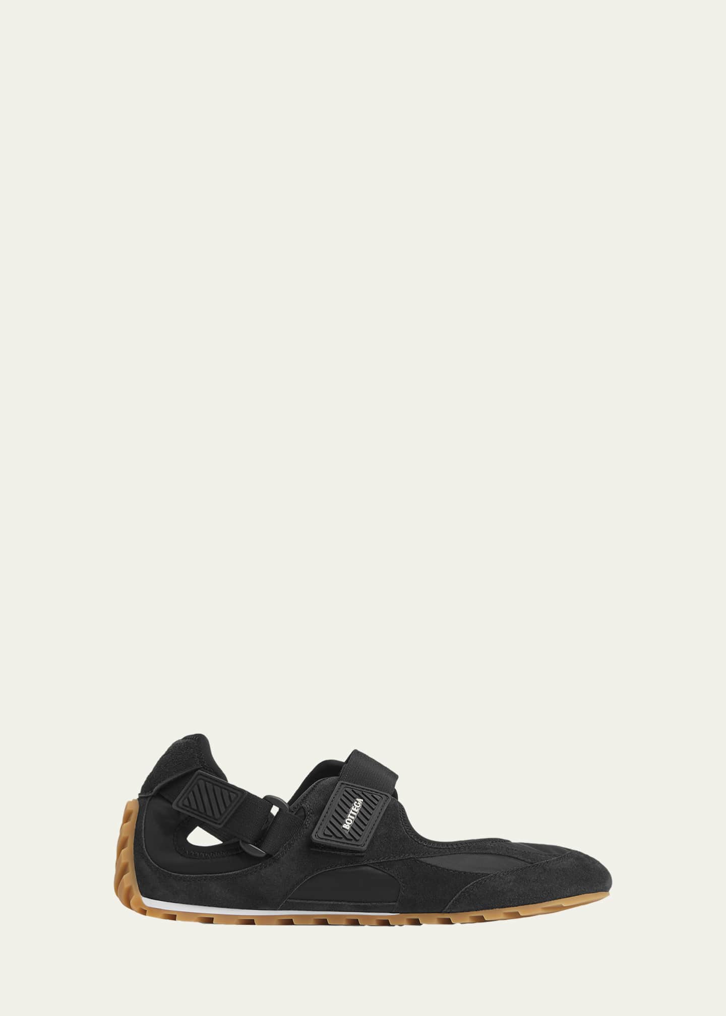 Bottega Veneta Orbit Flash Suede Mary Jane Sneakers - Bergdorf Goodman