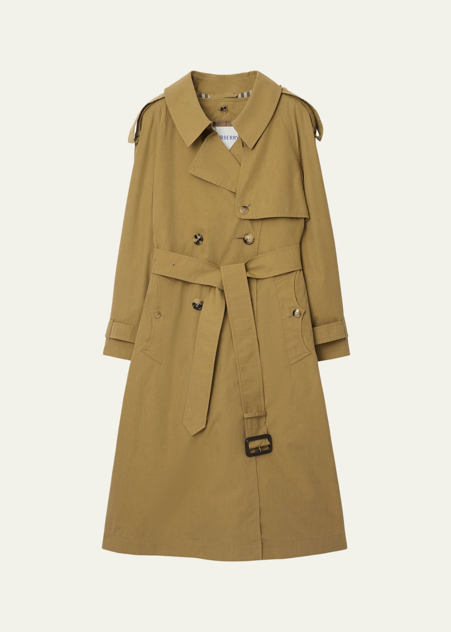 Burberry Fitzrovia Belted Gabardine Trench Coat - Bergdorf Goodman