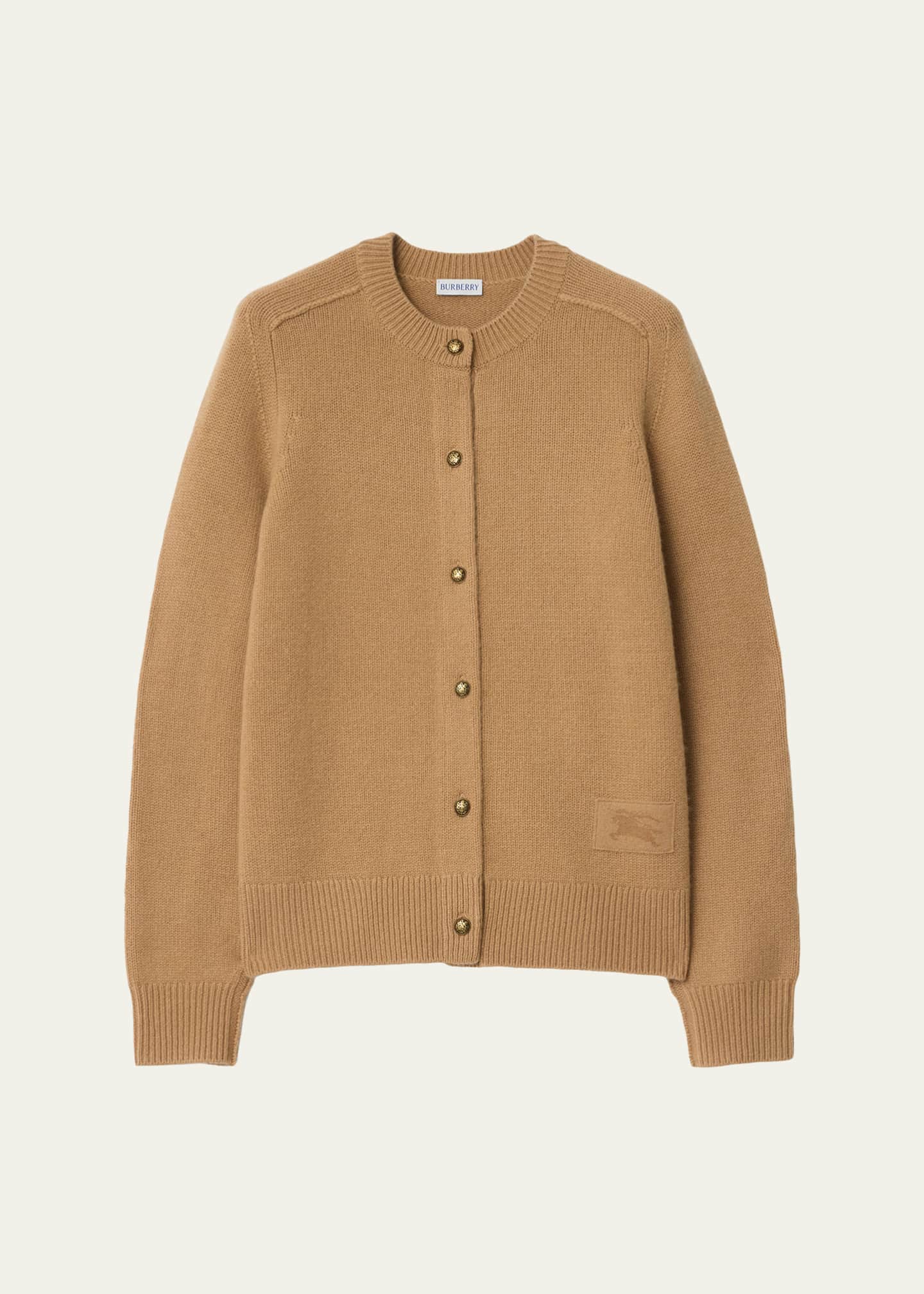 Burberry Clara Cashmere Crewneck Cardigan - Bergdorf Goodman