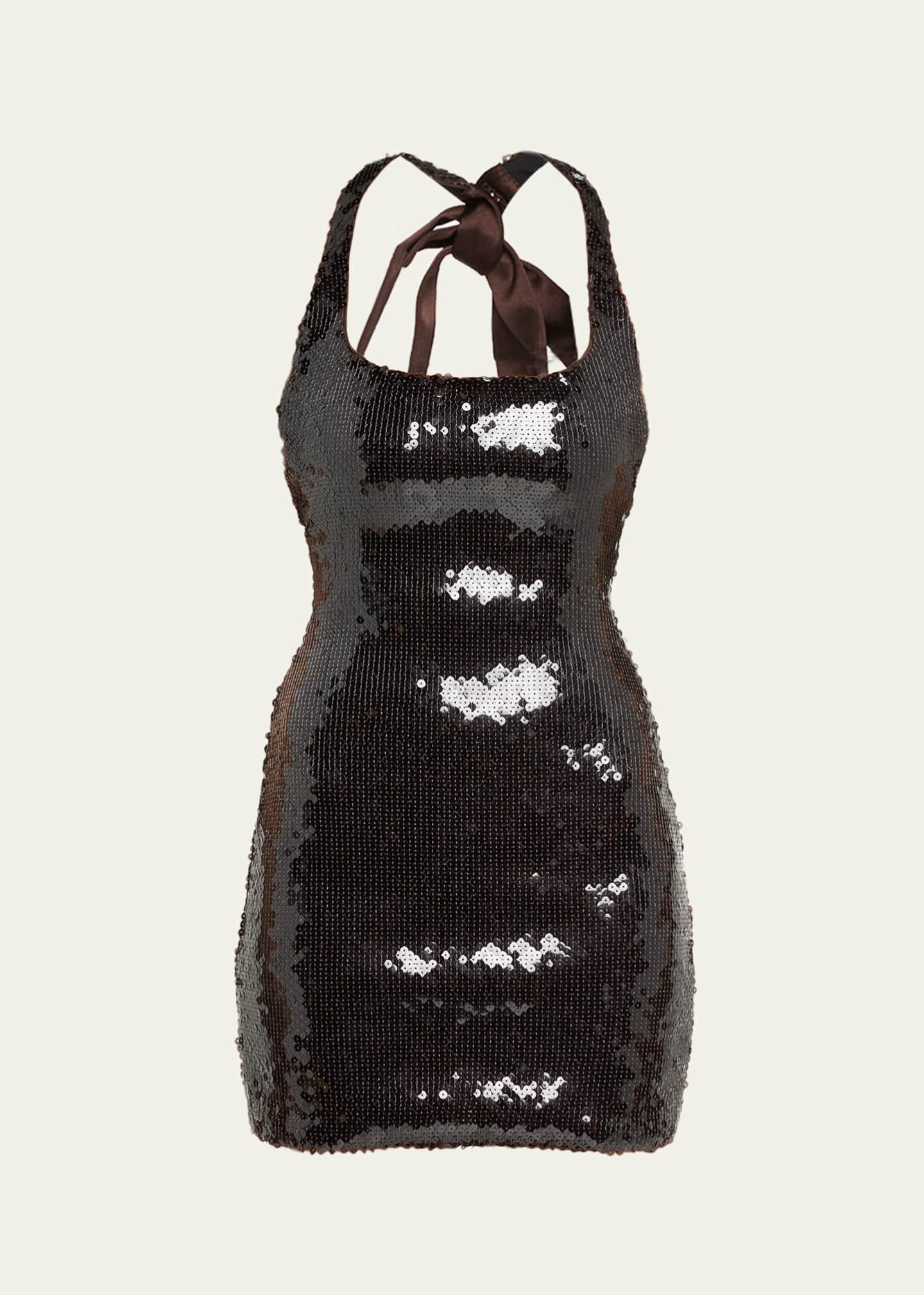 16arlington dress black 16Arlington Hodi Mini Dress in Georgette
