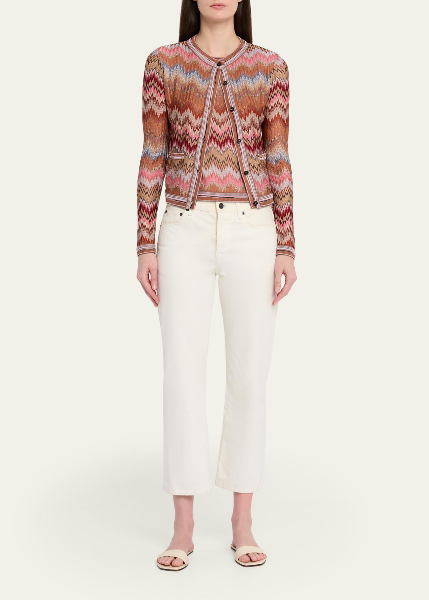 Missoni Multicolor Snake Chevron Crewneck Cardigan - Bergdorf Goodman