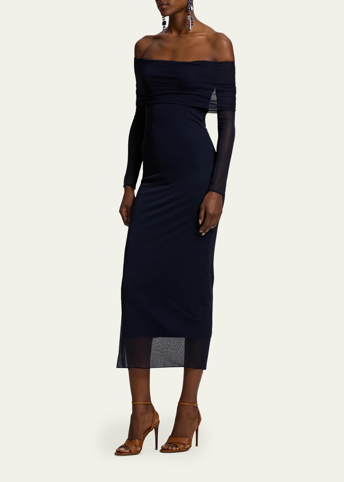 black jersey cowl neck dress Kaylee Black Cowl-Neck Maxi Dress With Draping Details – Club L London main image 0